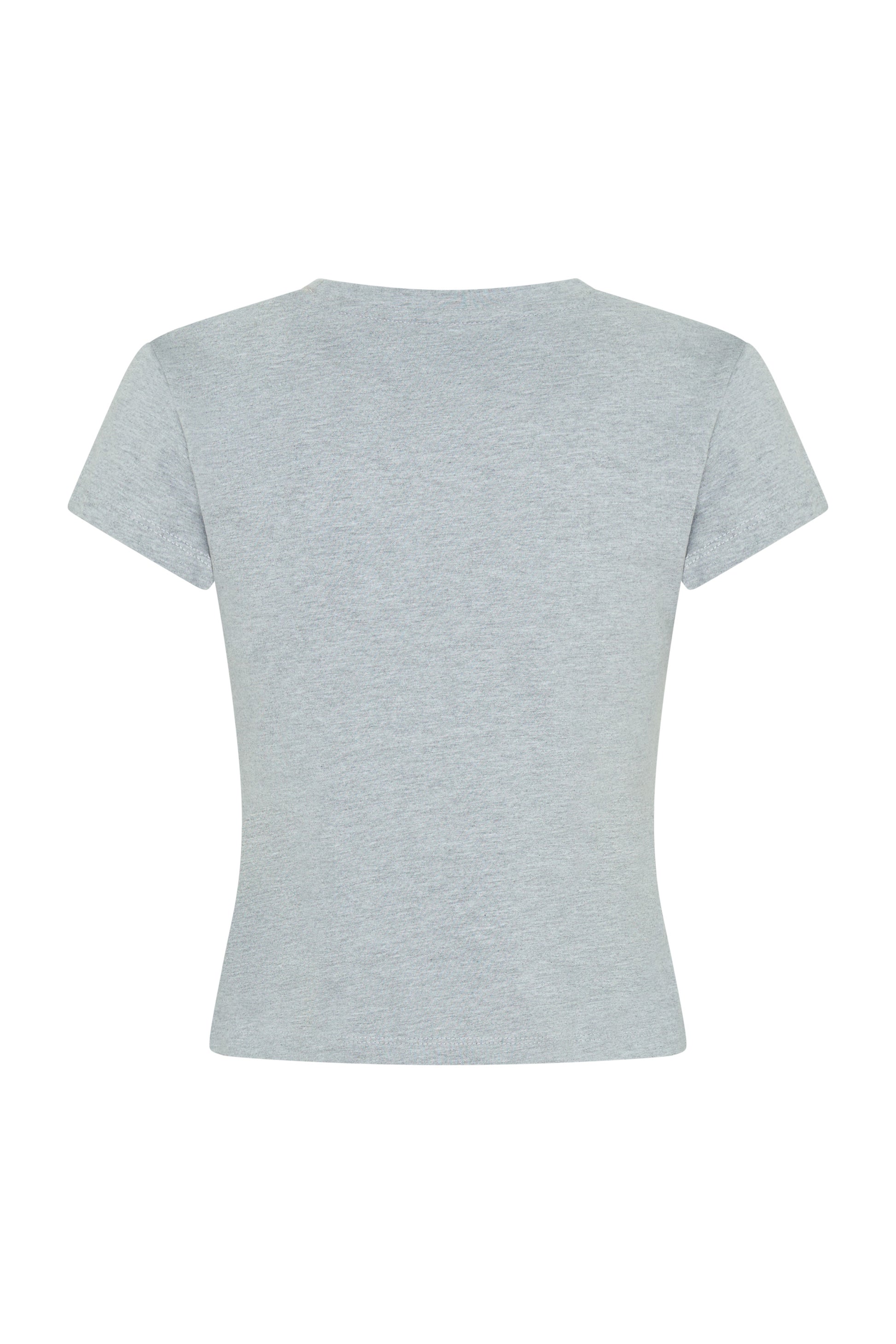 90s Grey Baby Tee