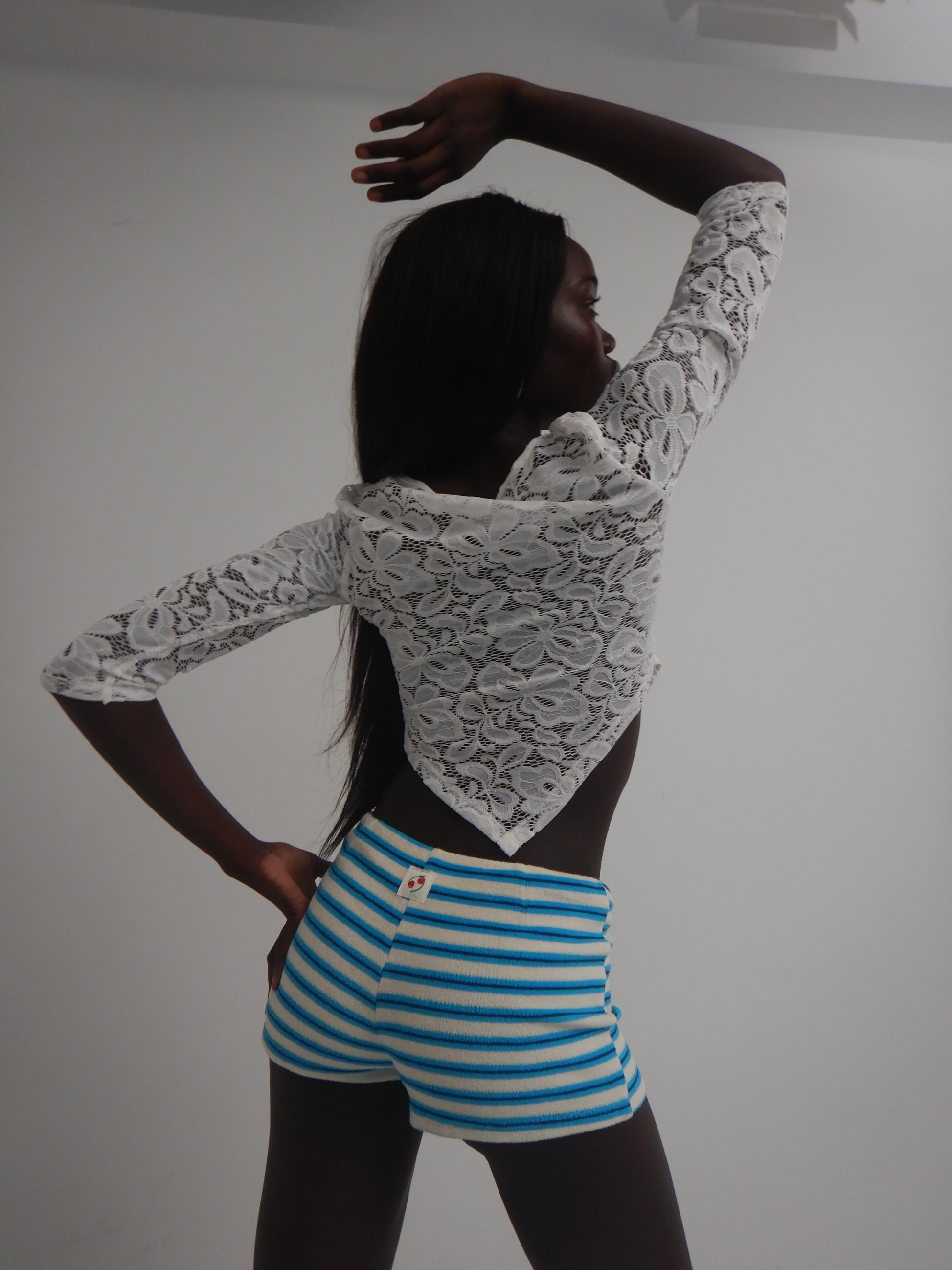 Tiny Shorts  — 70s Blue