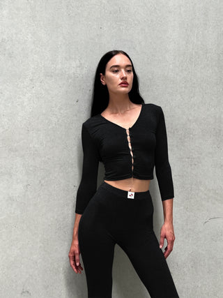Sublime Bamboo Flares — Black