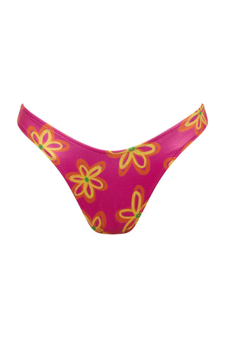 Dolphin Magic 80's Bottoms — Pink Flower