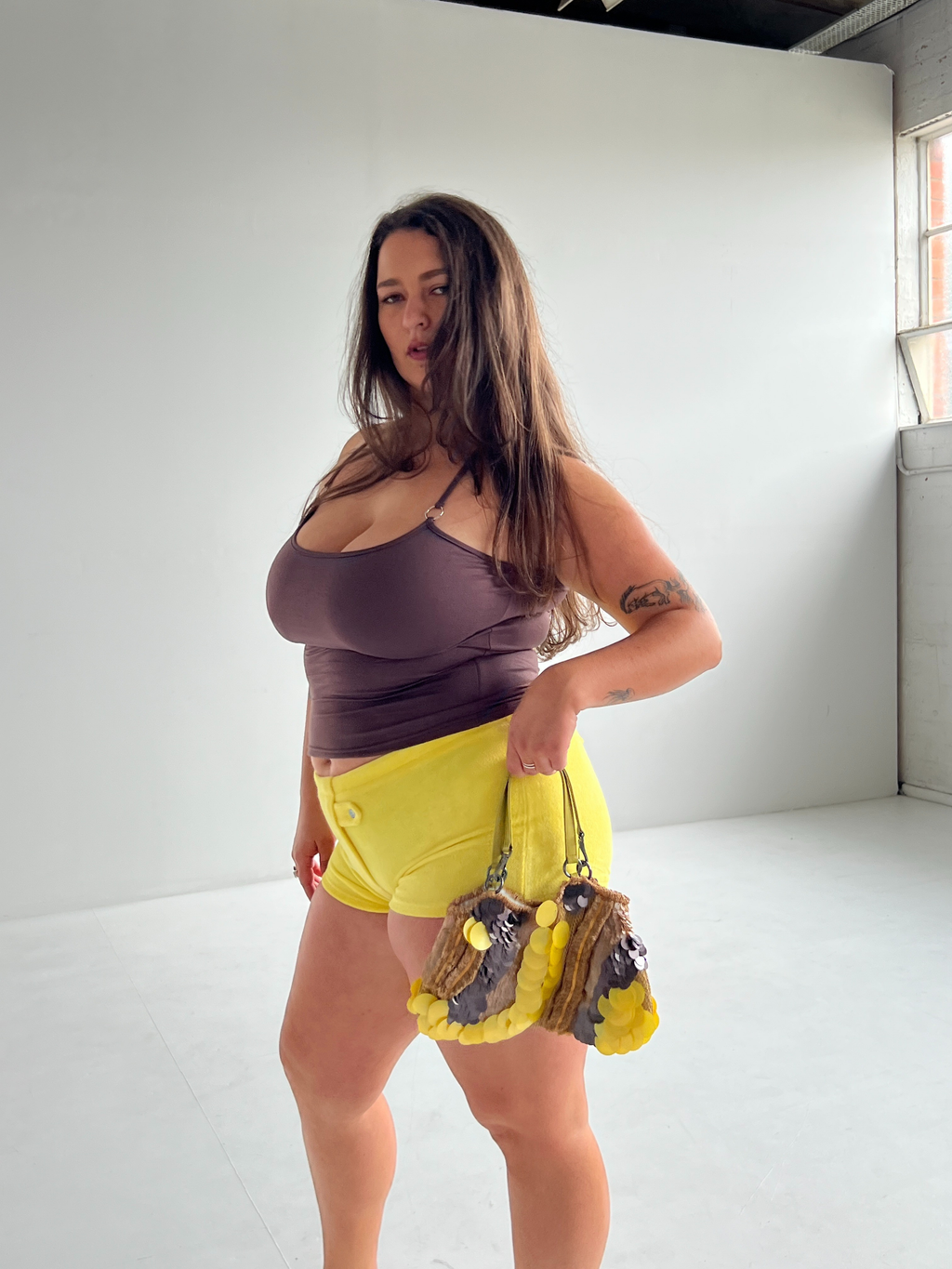 Tiny Shorts  — Lemon