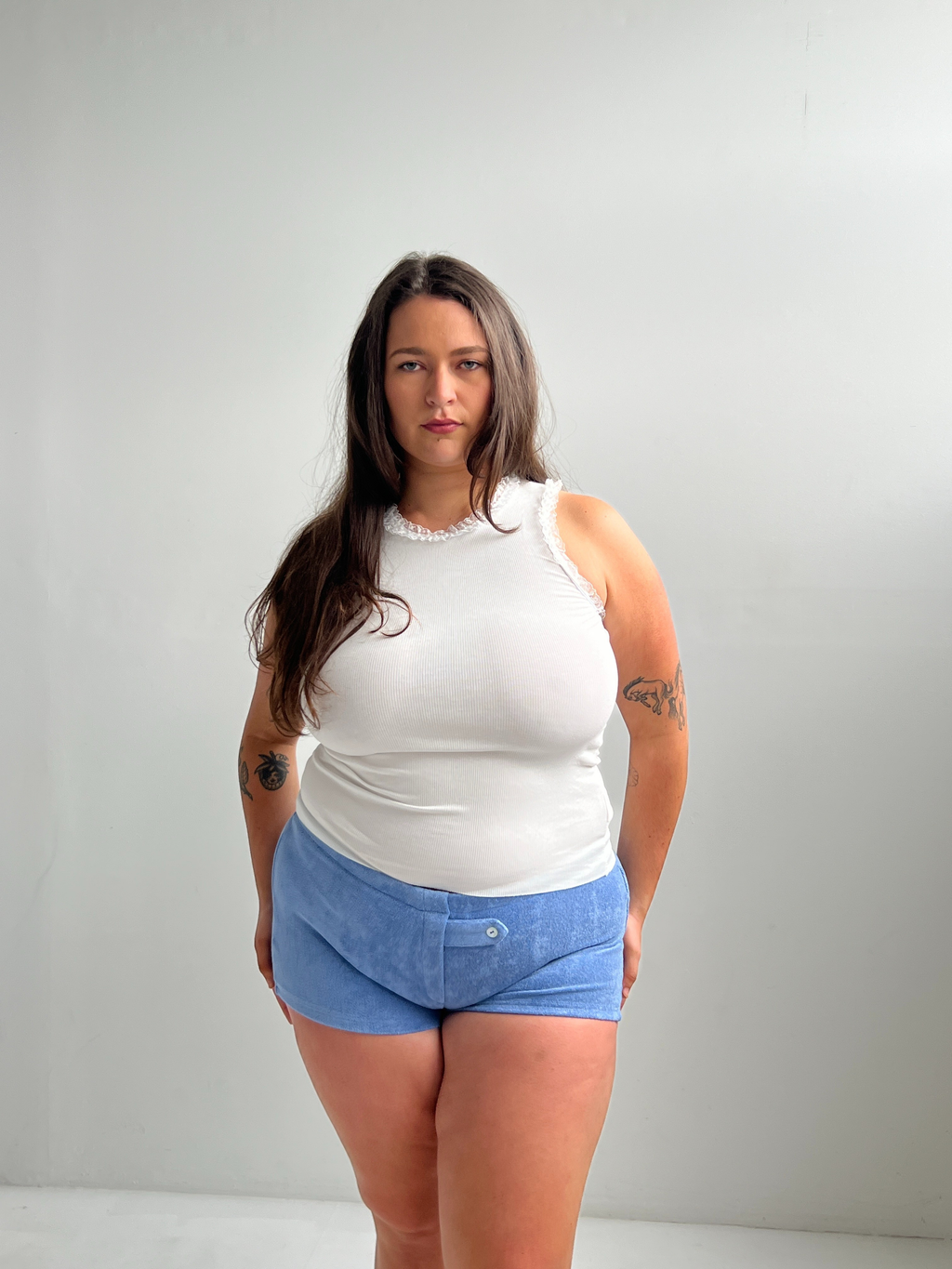 Tiny Shorts  — Blueberry