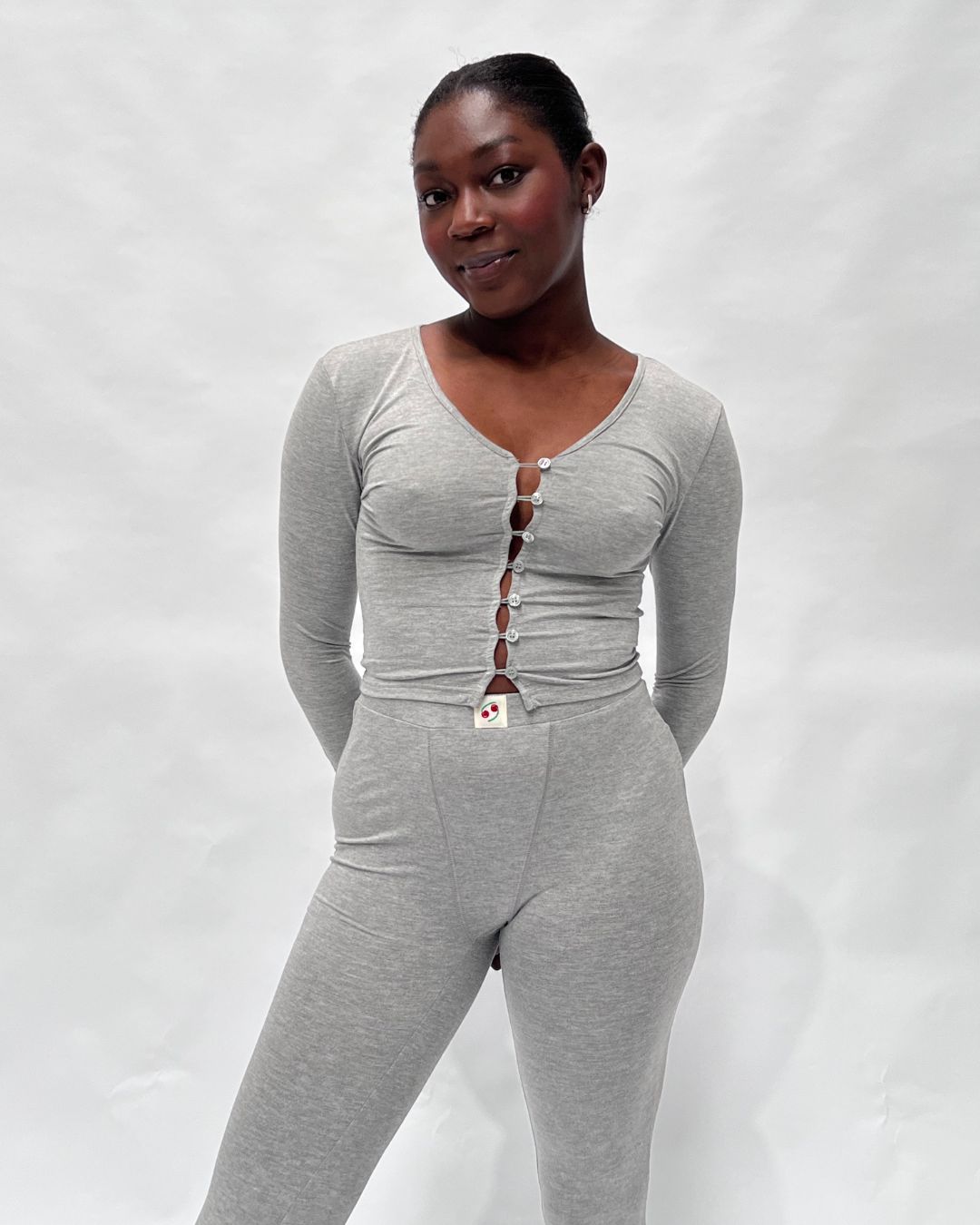 Sublime Bamboo Flares — Grey
