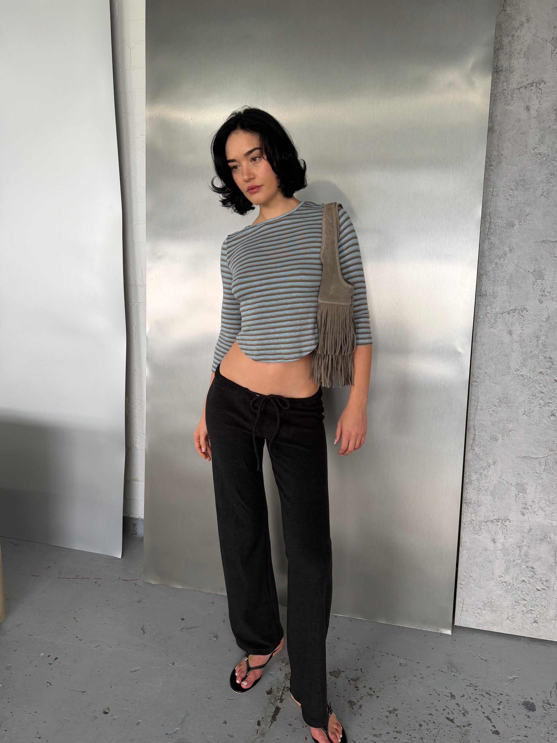 Dusty Lounge Pants — Charcoal