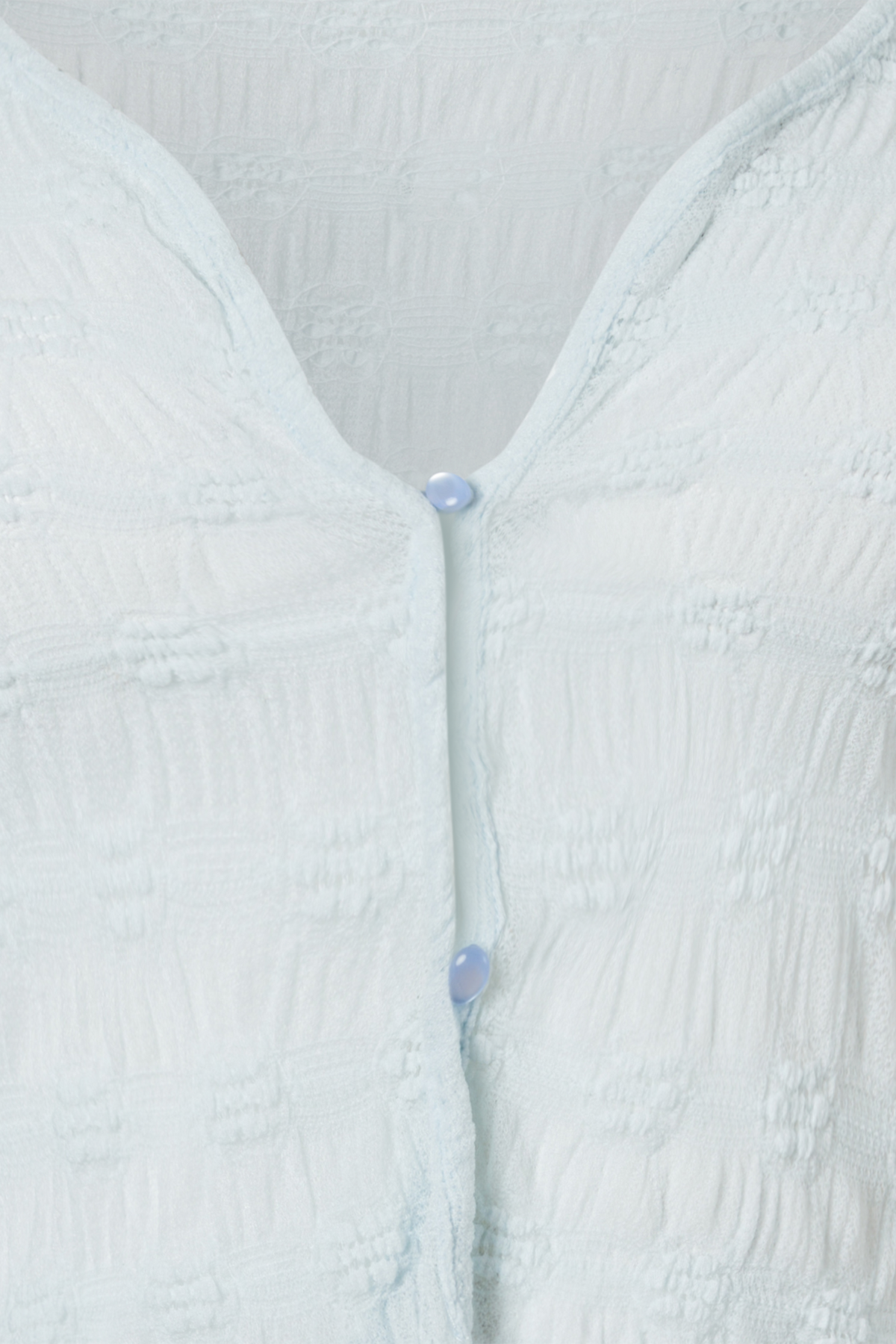 Salem Mesh Cardigan — Baby Blue