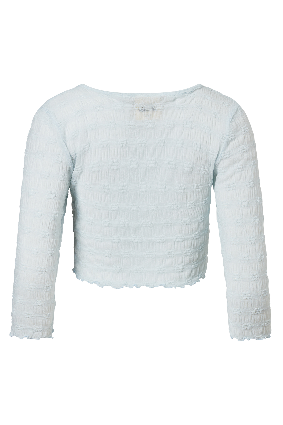Salem Mesh Cardigan — Baby Blue