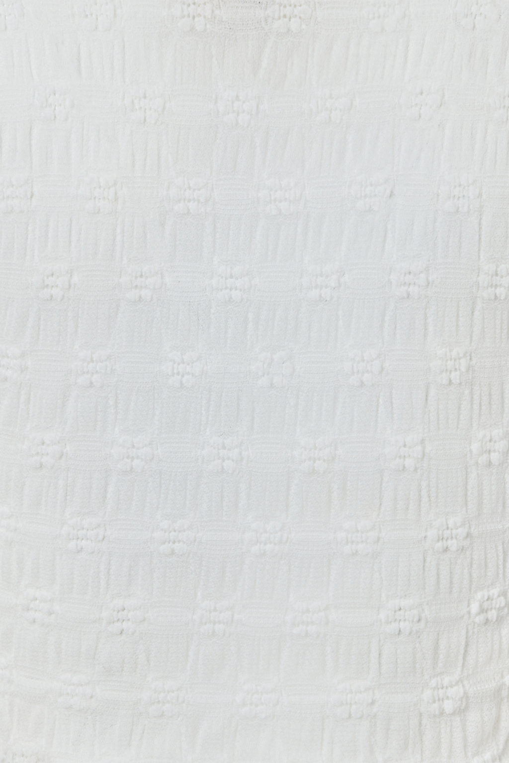 Salem Mesh Cardigan — White