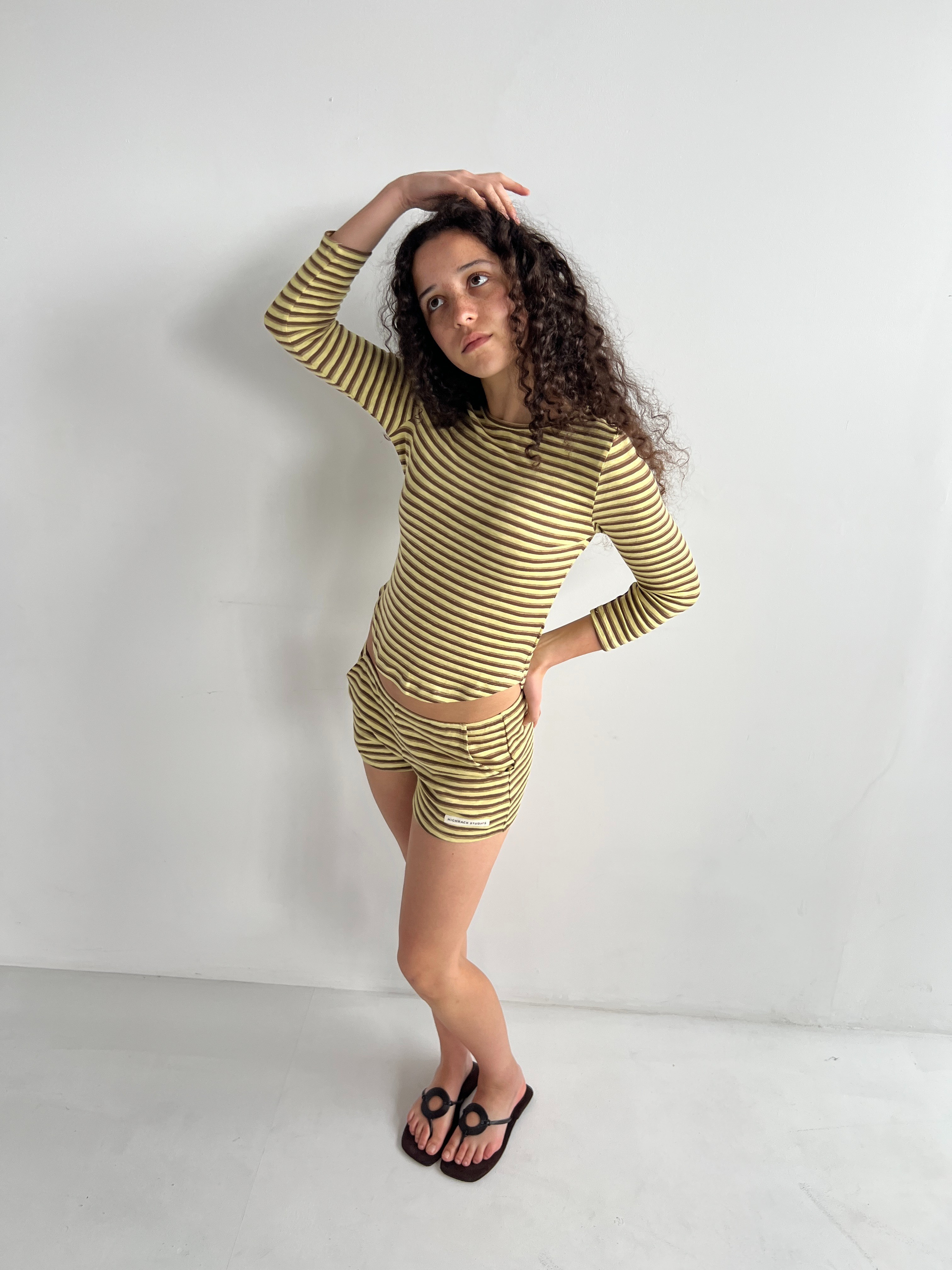 Leo Stripe Shorts