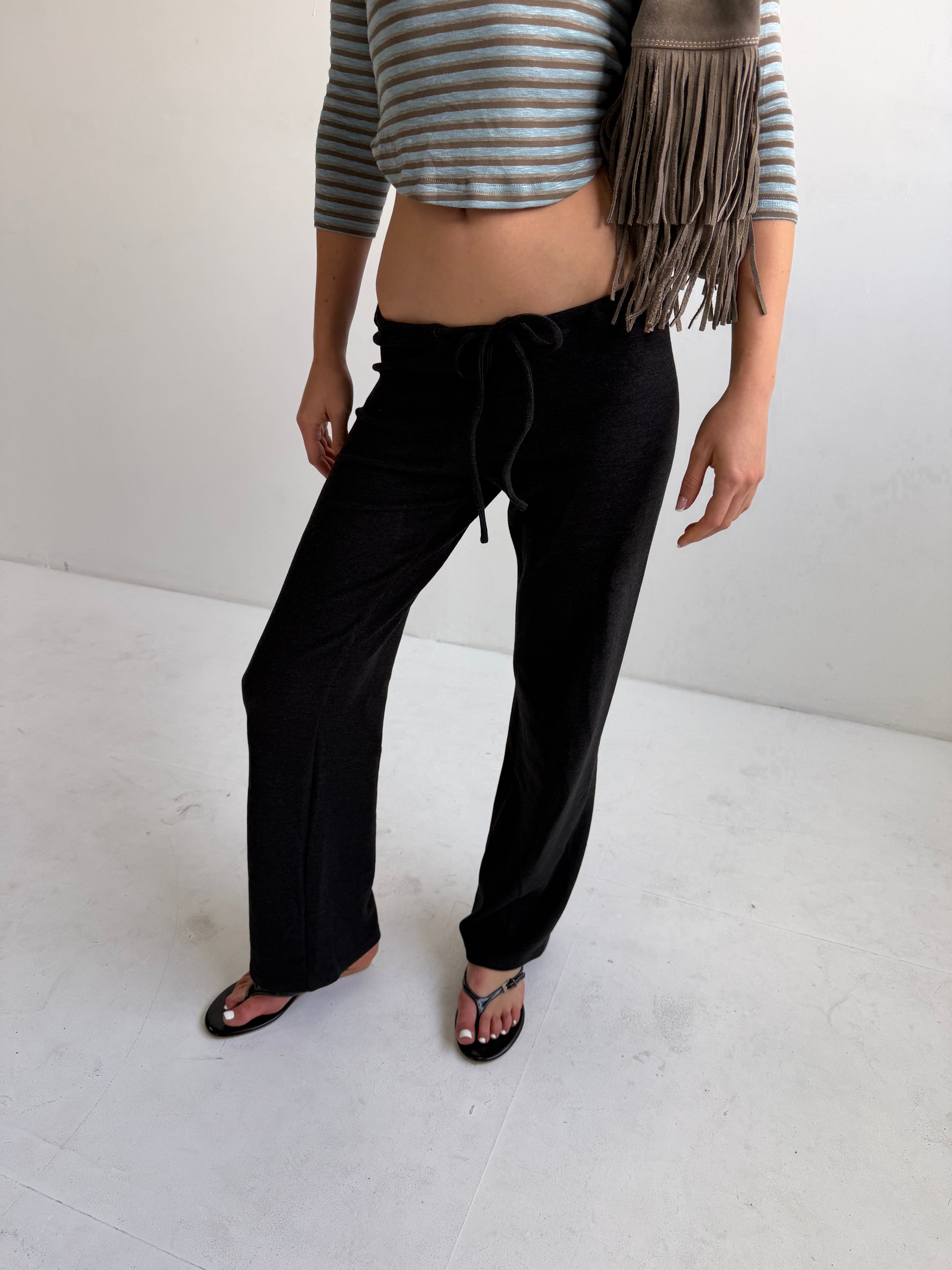 Dusty Lounge Pants — Charcoal