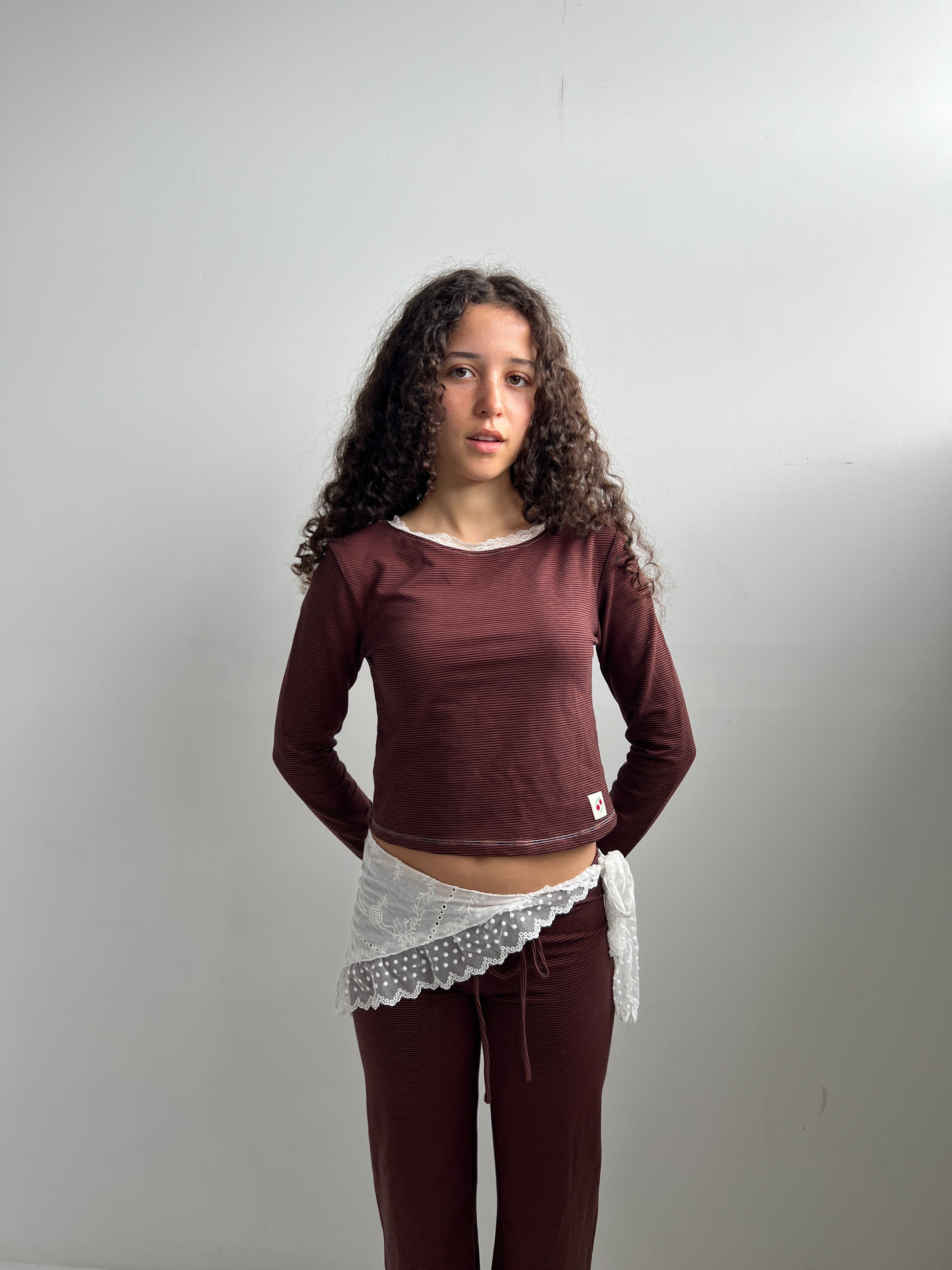 Dusty Lounge Pants — Stripe