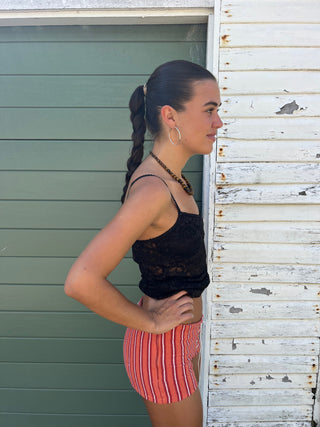 Tiny Shorts  — Terra (Lace up)