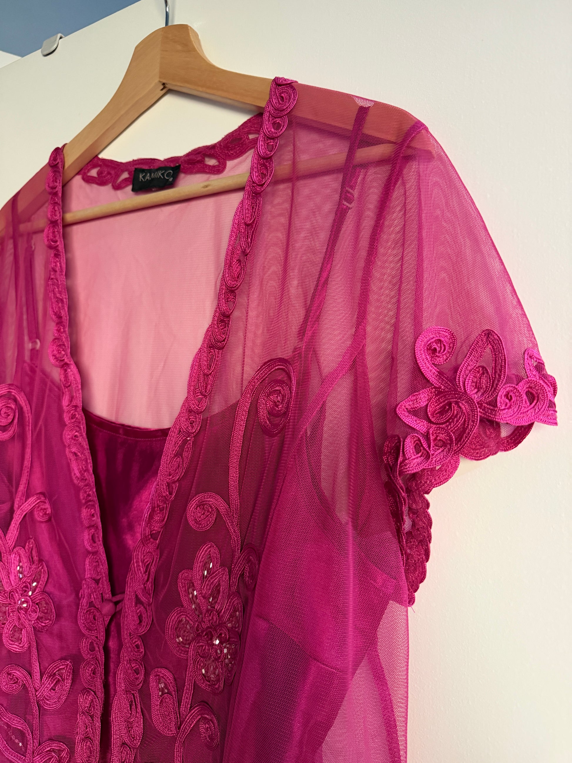 Pink embellished Top (16/18)