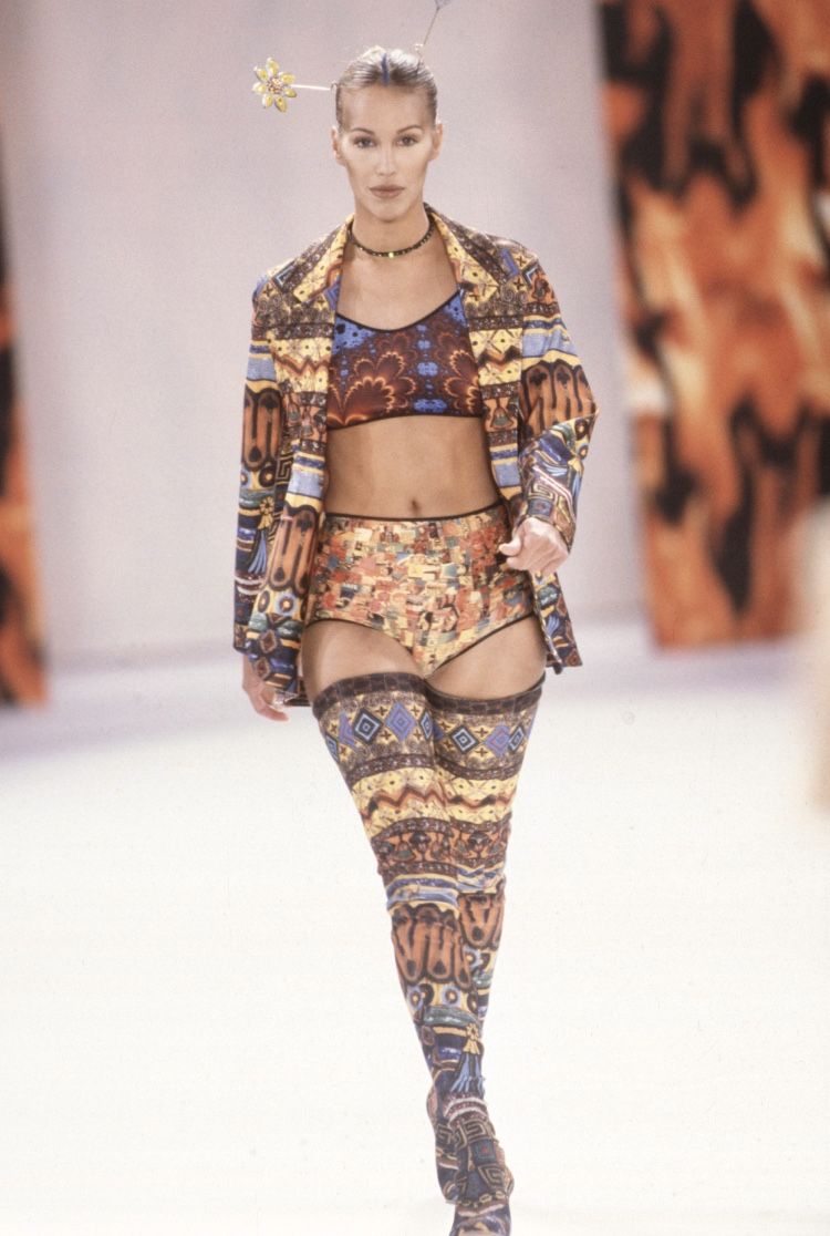 Todd Oldham 1994 Printed Top (XS)