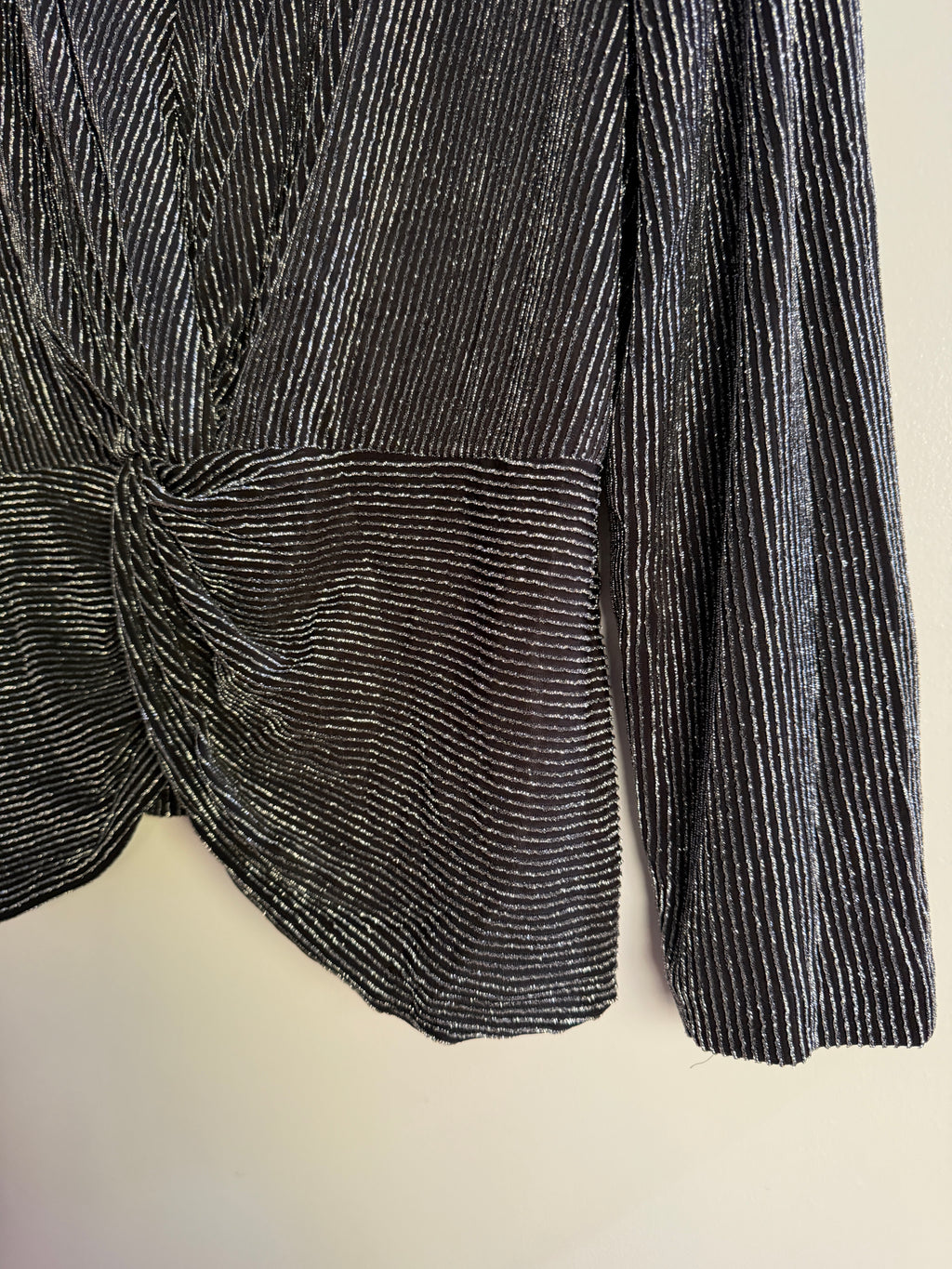 80s Metallic Blouse (16-18)
