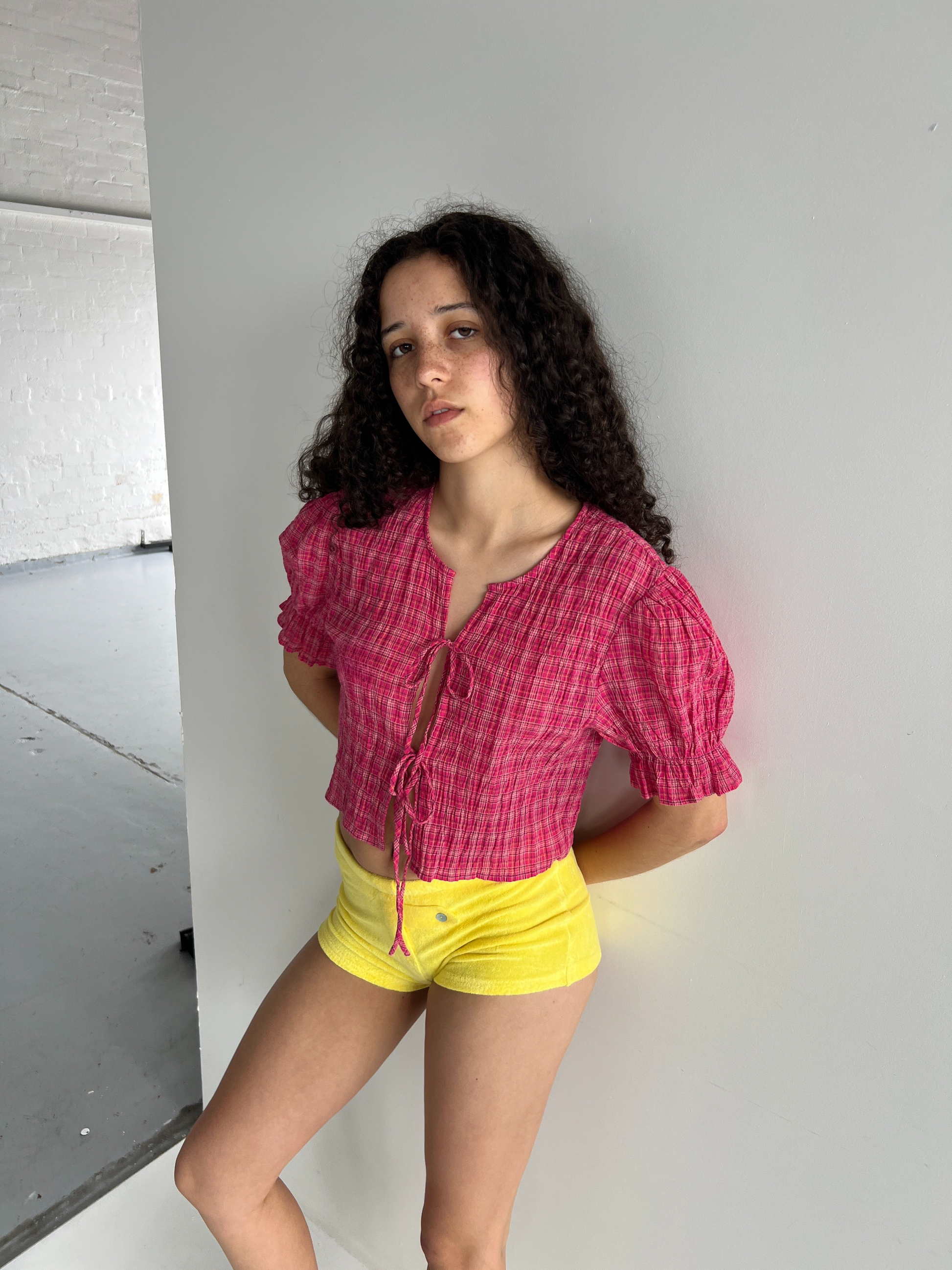Kismet Plaid Top