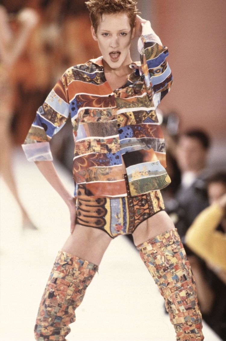 Todd Oldham 1994 Printed Top (XS)