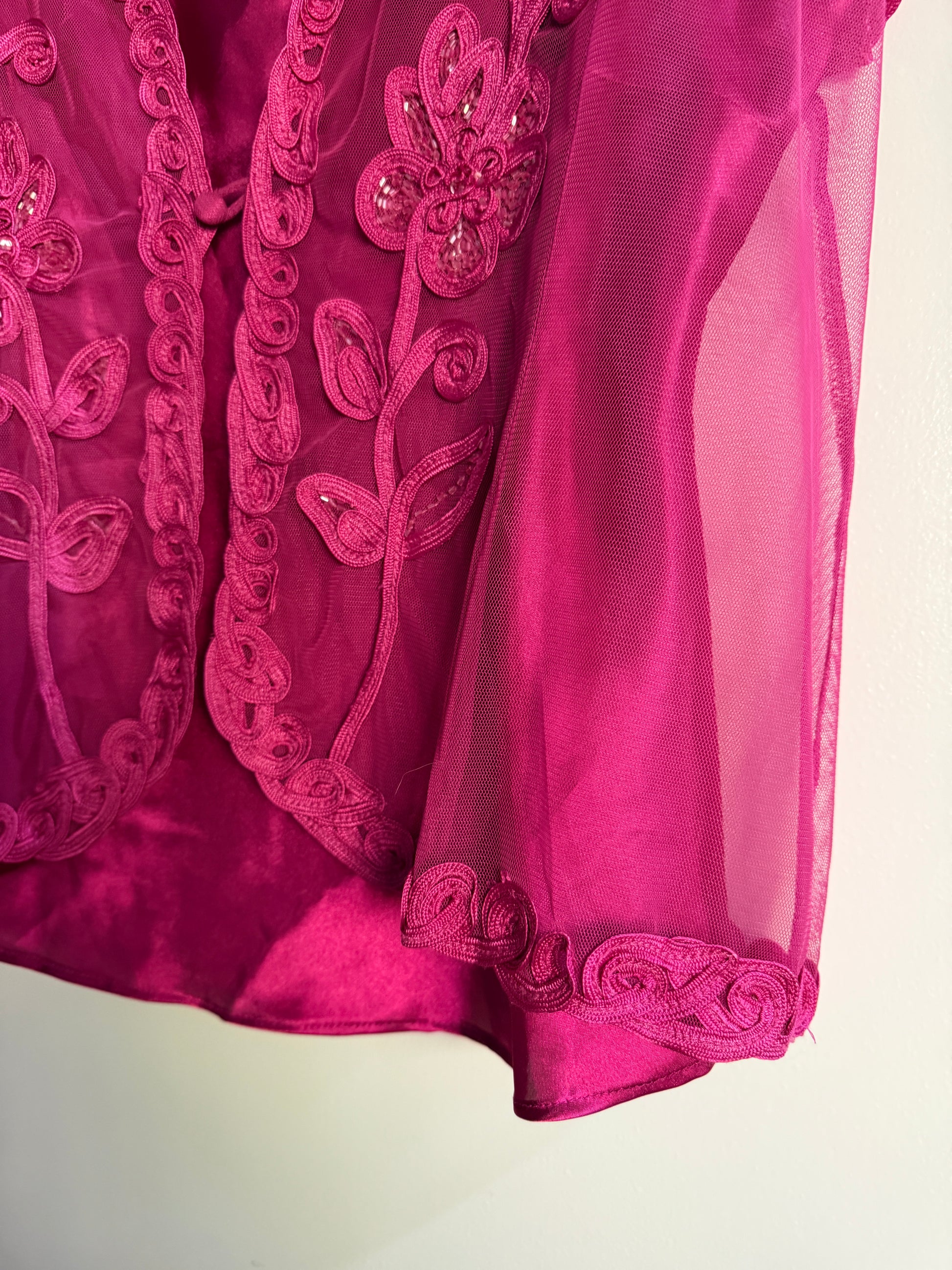 Pink embellished Top (16/18)