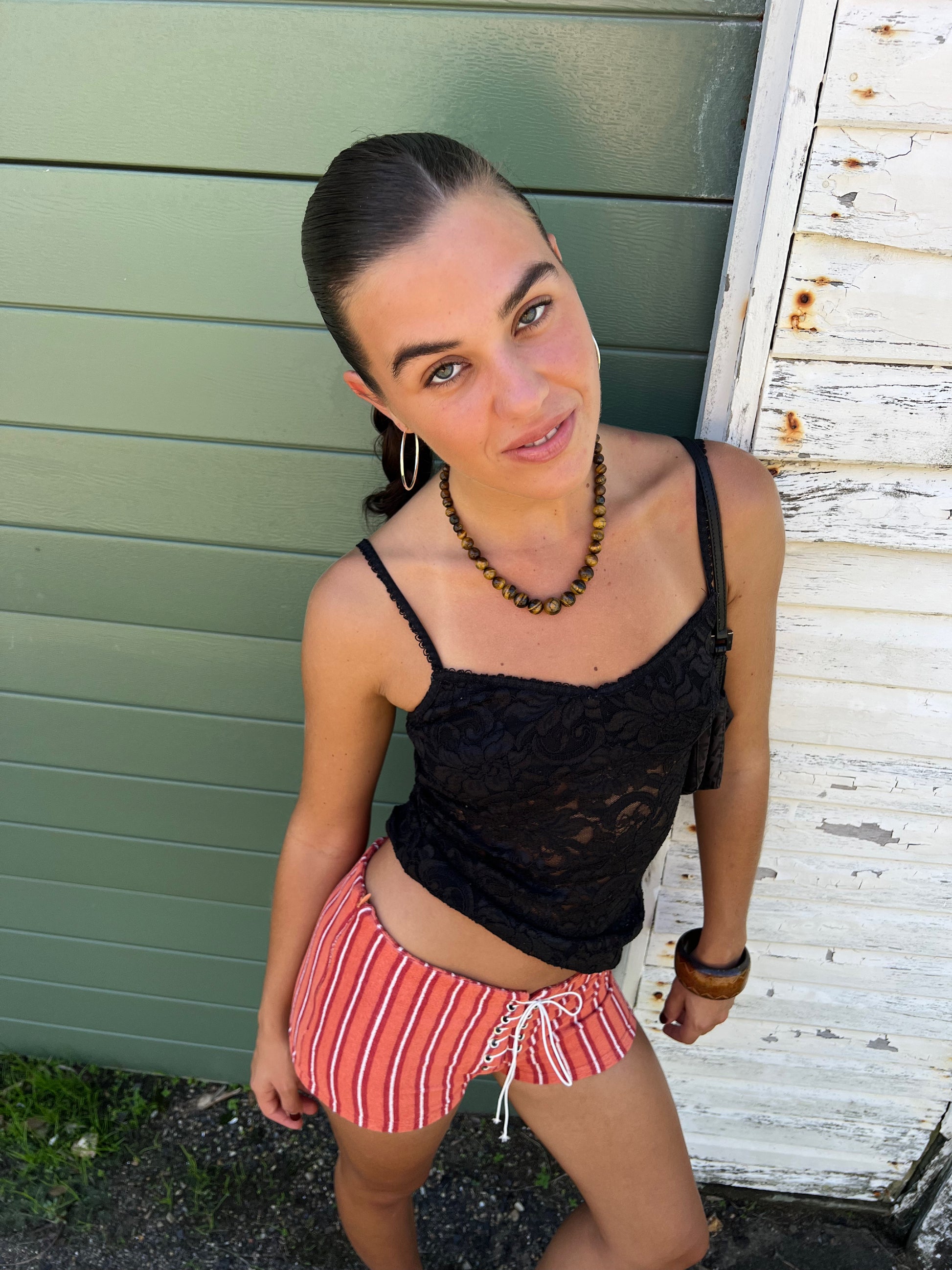 Tiny Shorts  — Terra (Lace up)