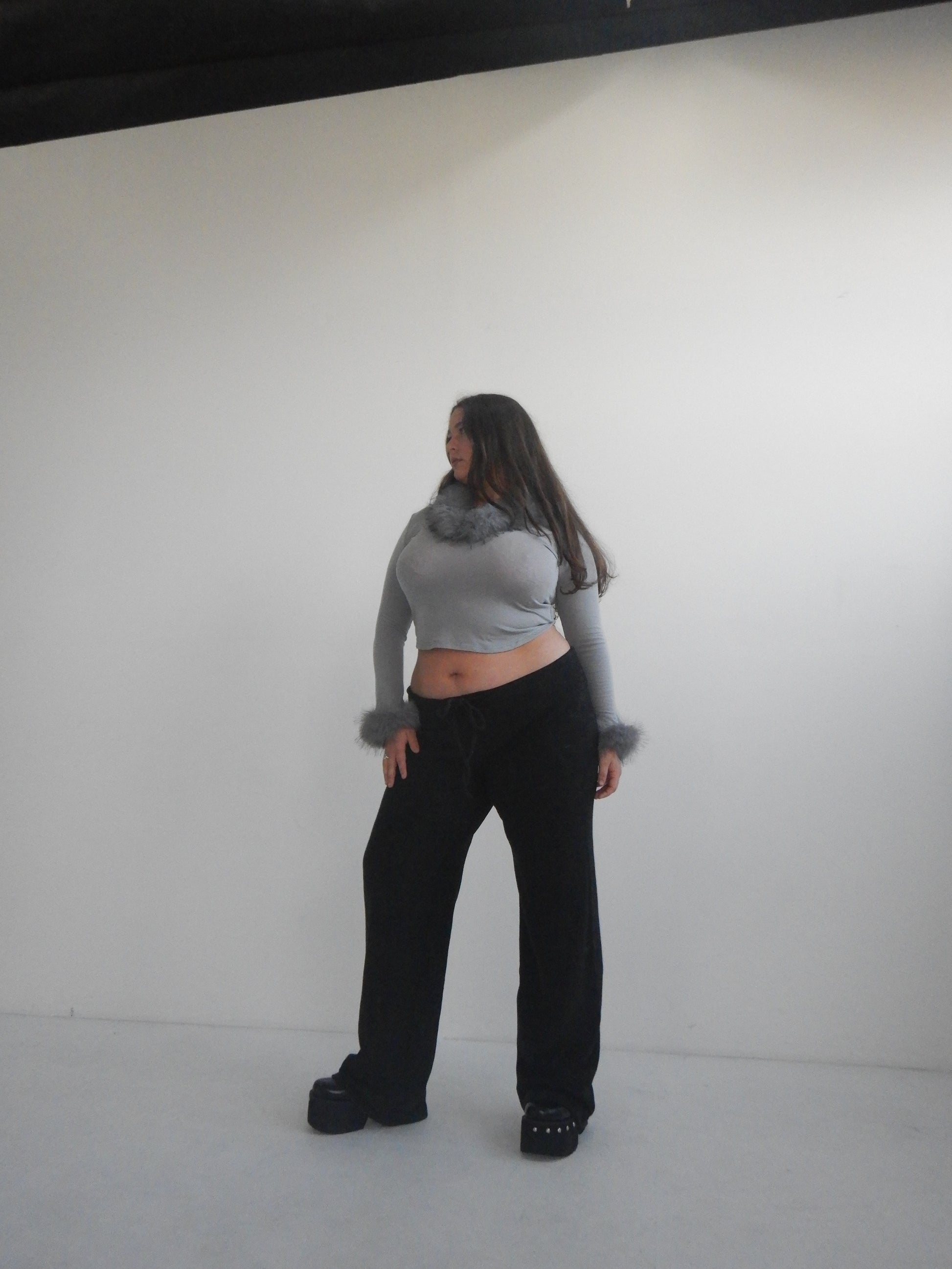 Dusty Lounge Pants — Charcoal