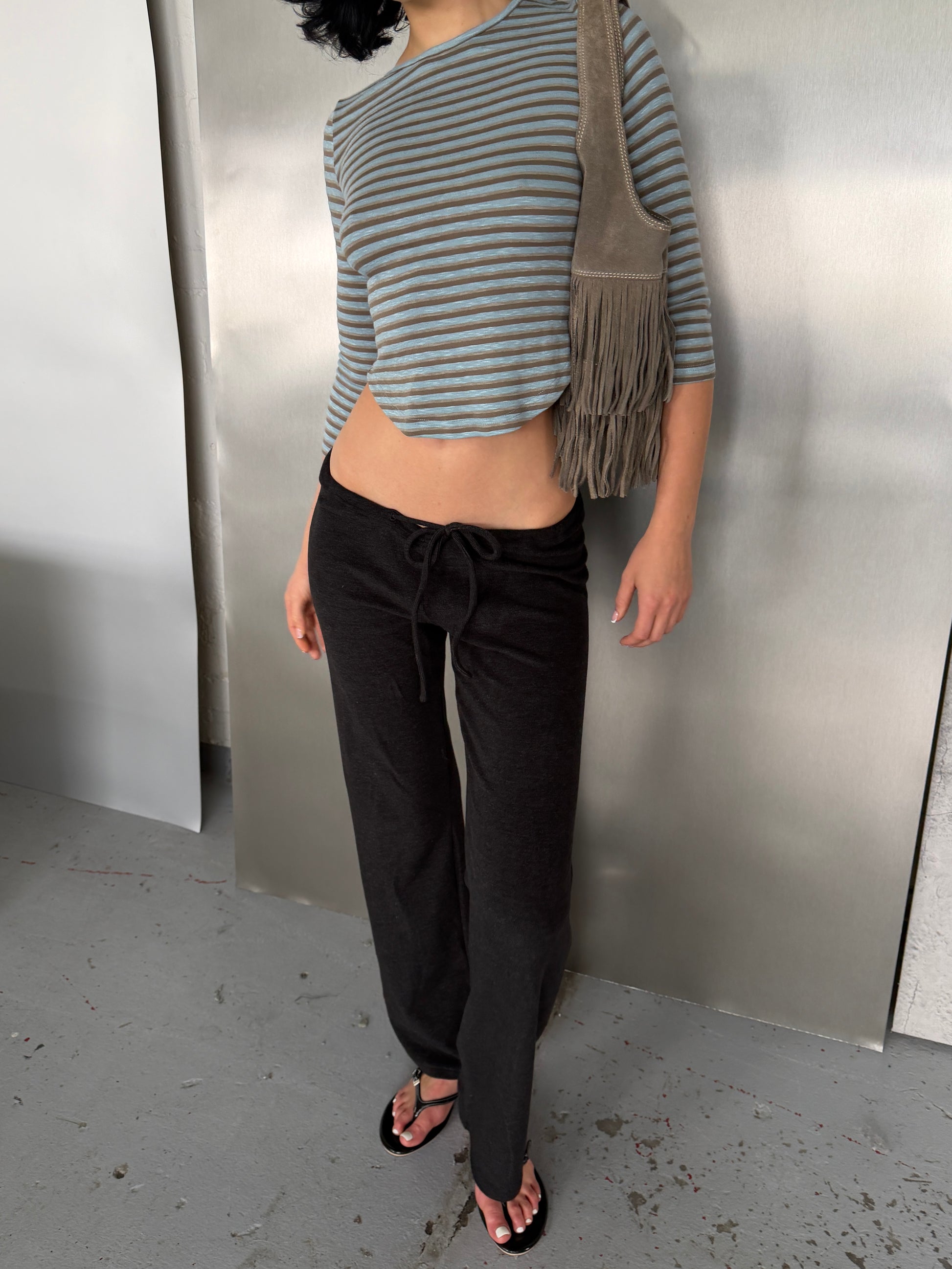 Dusty Lounge Pants — Charcoal