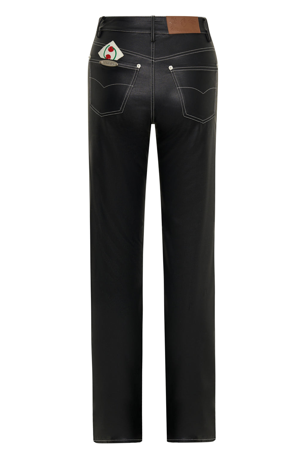 Jett Faux Leather Jeans — Limited Edition