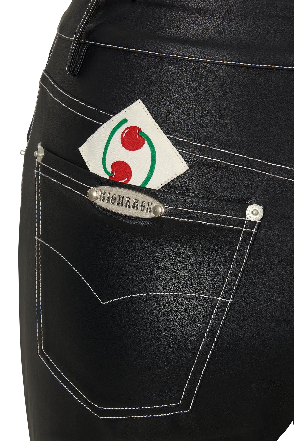 Jett Faux Leather Jeans — Limited Edition