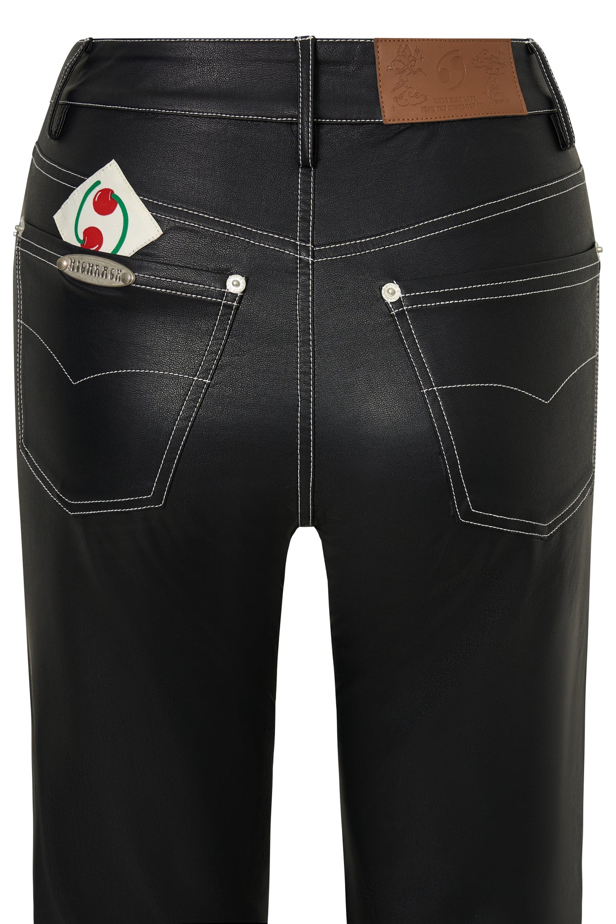 Jett Faux Leather Jeans — Limited Edition