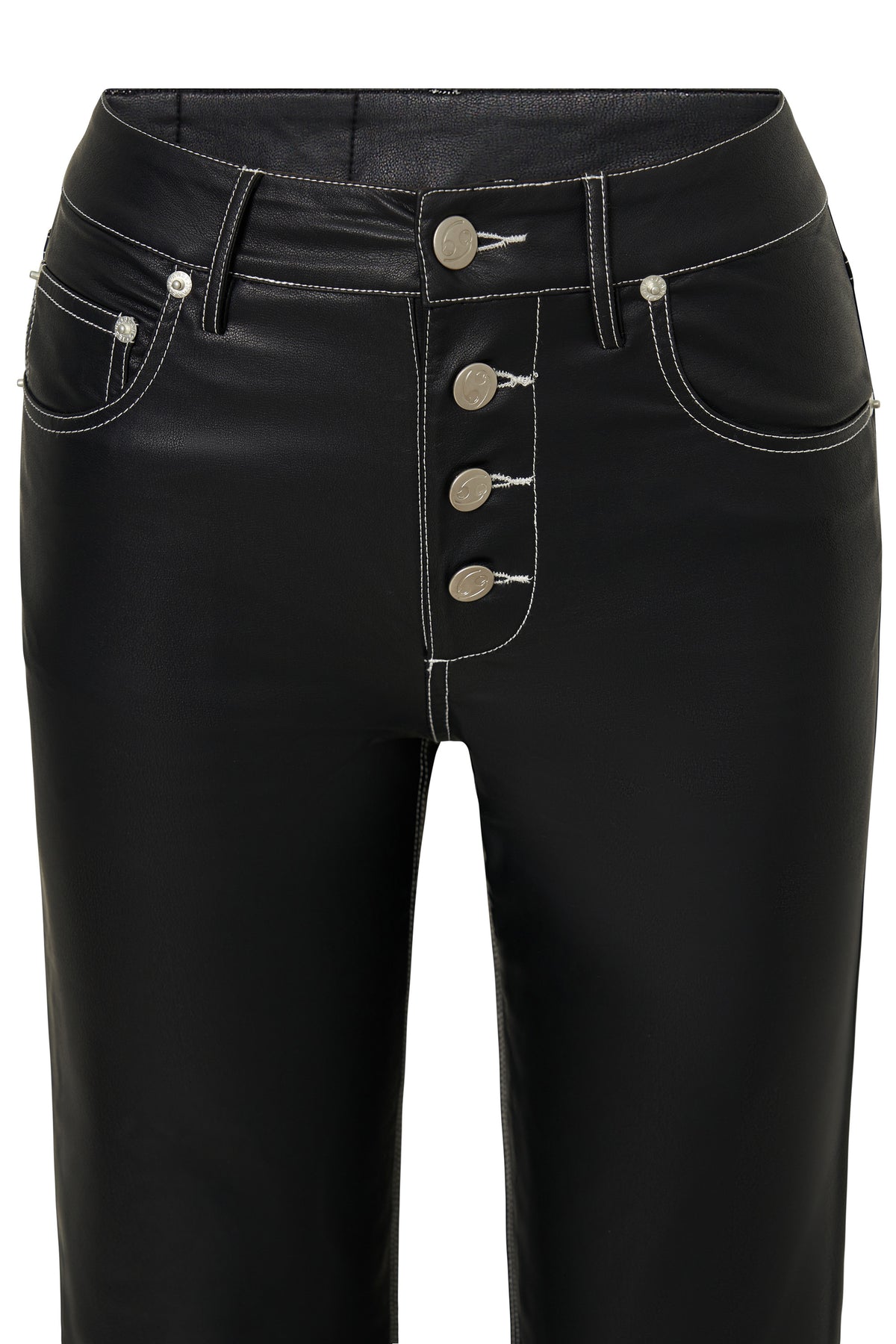 Jett Faux Leather Jeans — Limited Edition