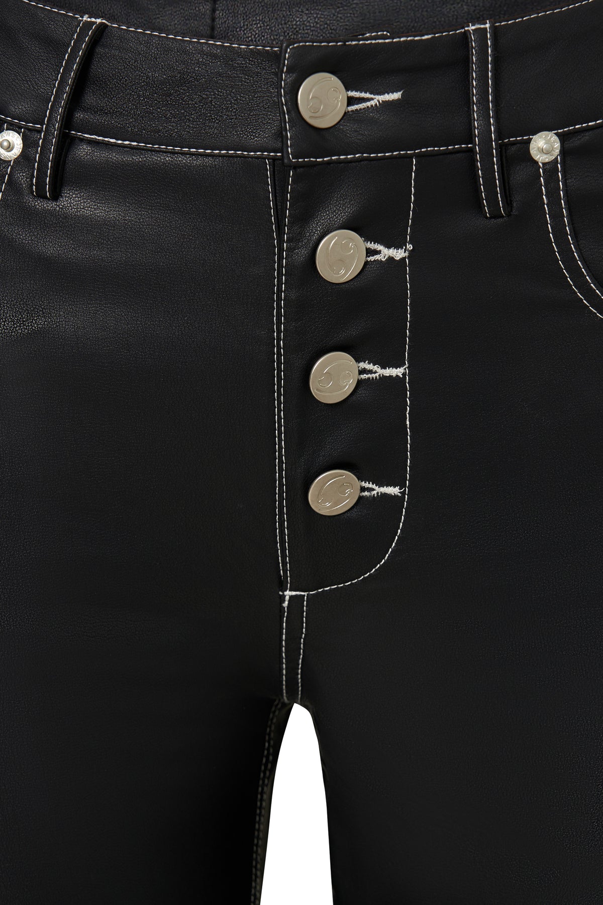 Jett Faux Leather Jeans — Limited Edition