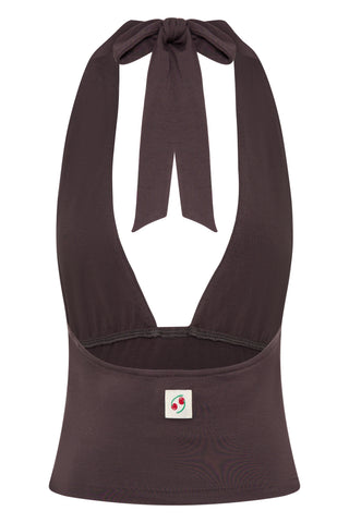 Stellar Halter Top — Umber