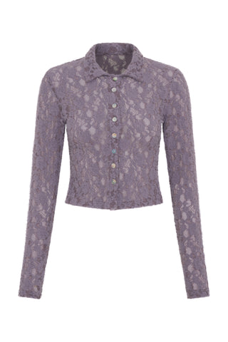 Amethyst Lace Shirt