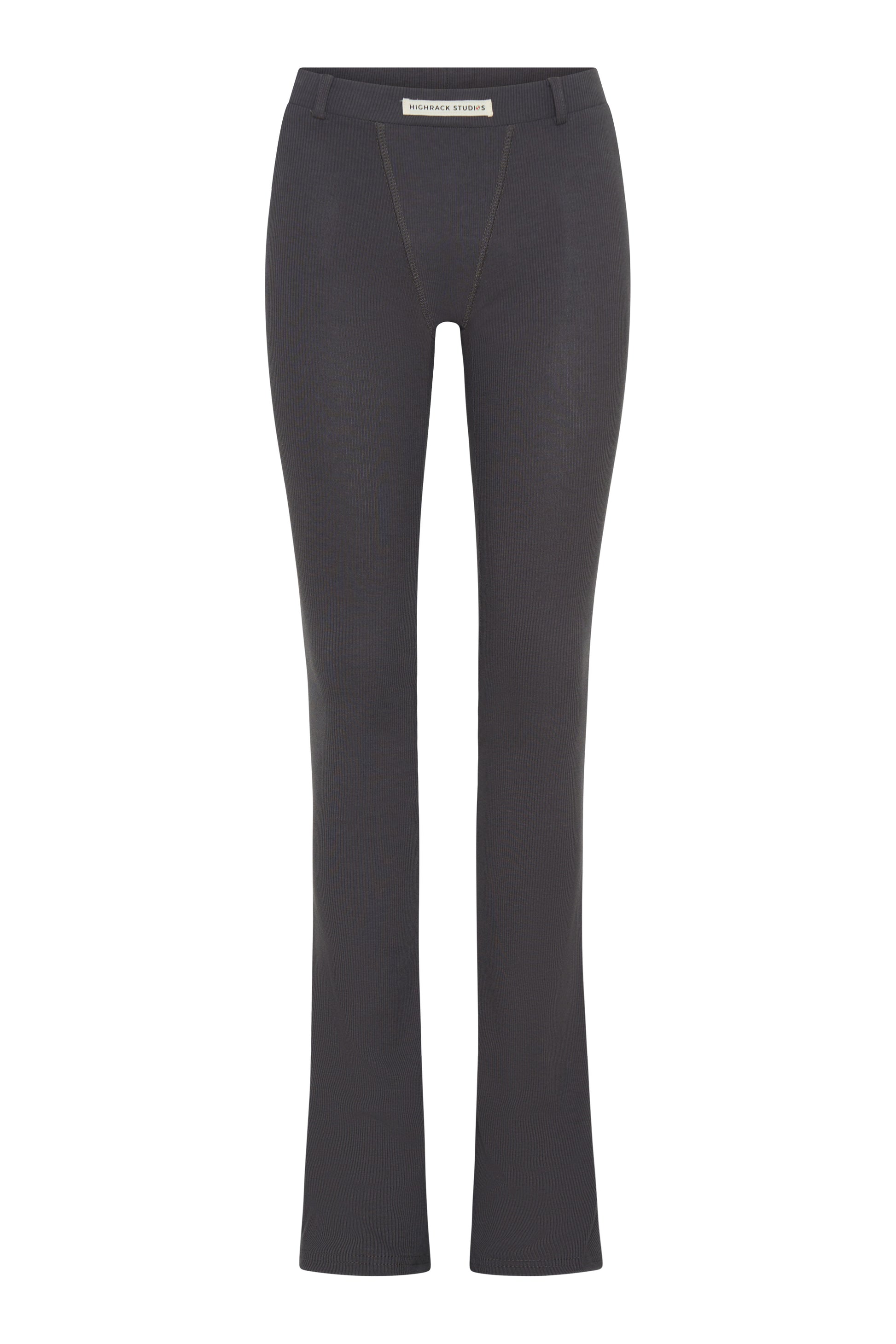Sublime Bamboo Flares — Charcoal Rib