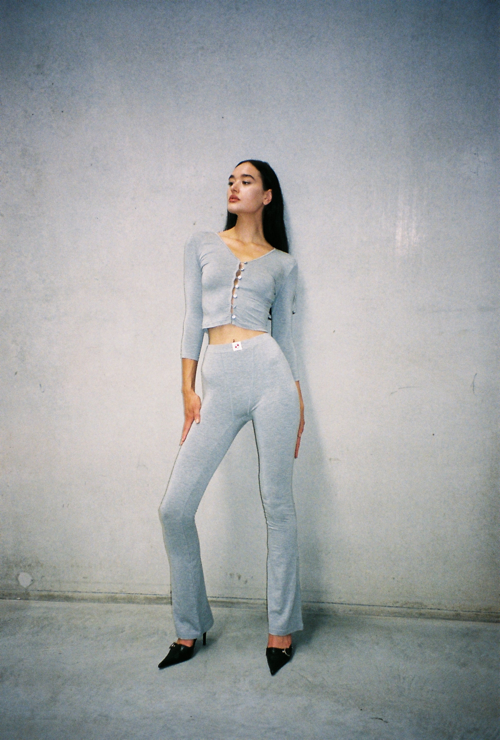 Sublime Bamboo Flares — Grey