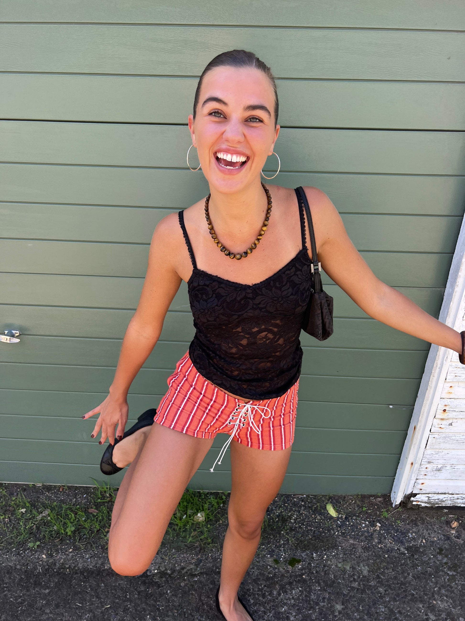 Tiny Shorts  — Terra (Lace up)