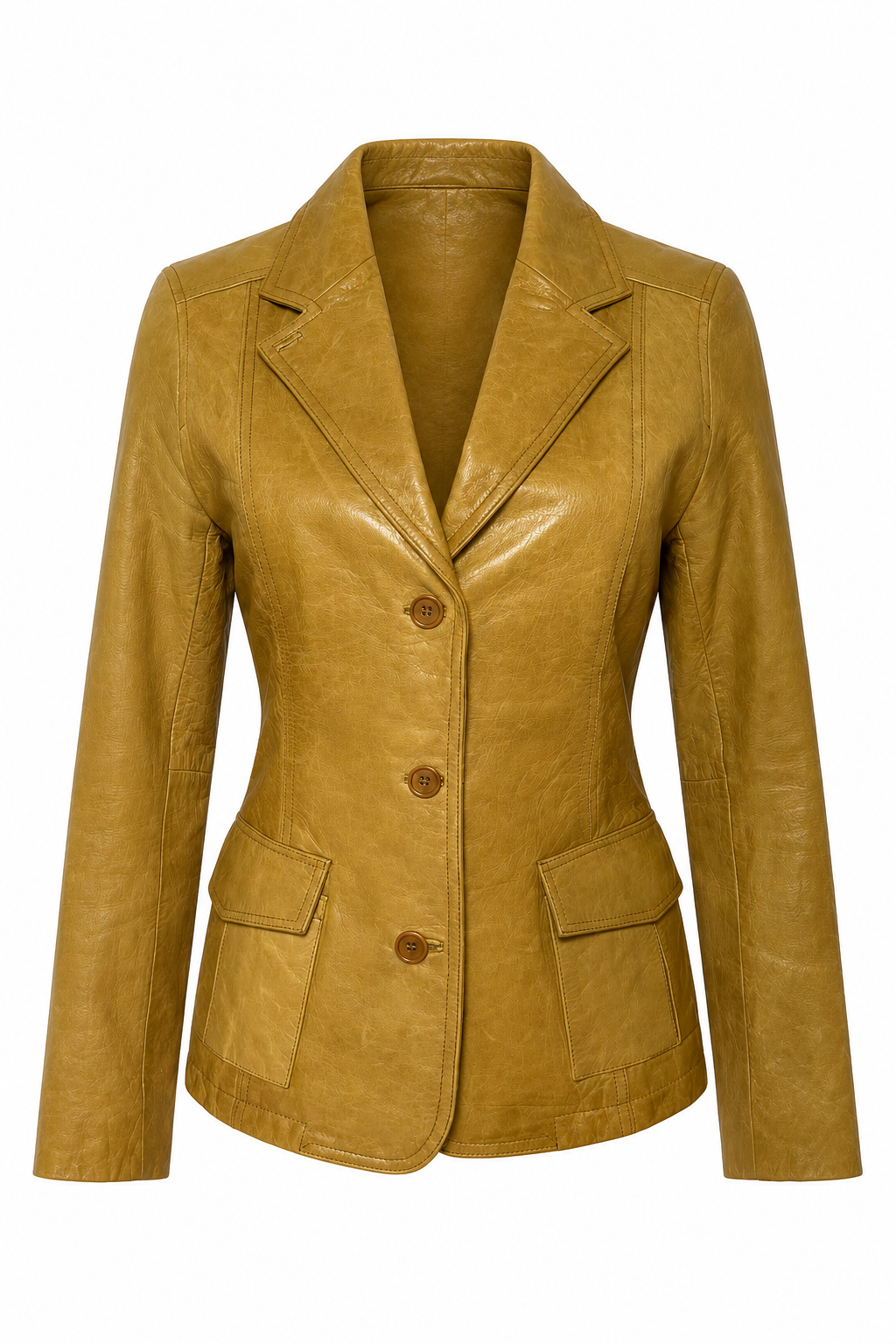 Vintage Japanese Leather Jacket (XS)