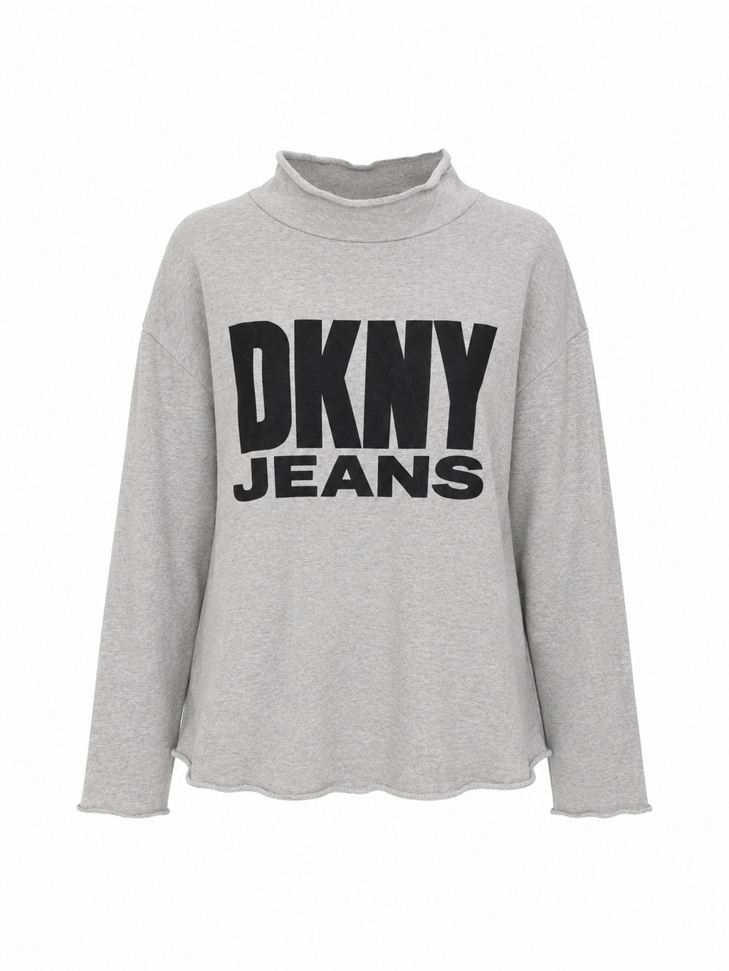 DKNY Jeans Vintage Grey Logo Sweatshirt (M/L)