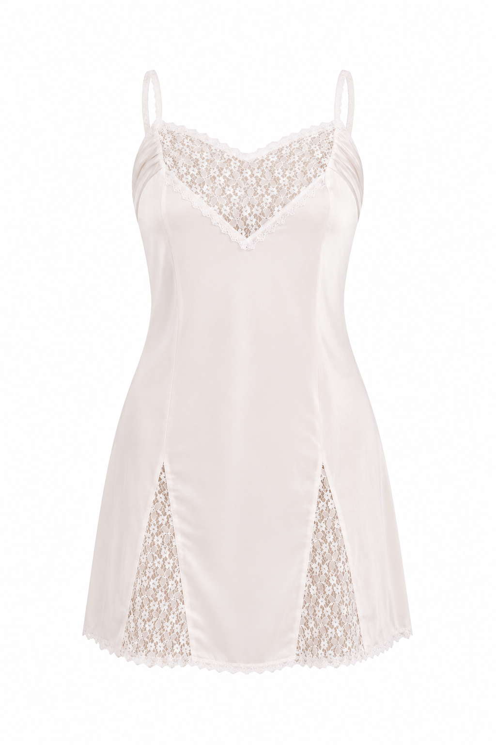 Vintage Pink Lace Slip Dress Made in Japan (Fits XS/S)