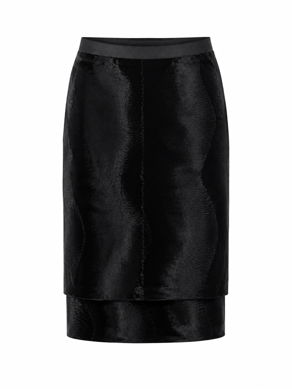Viktor & Rolf Black Textured Skirt (XS/S)