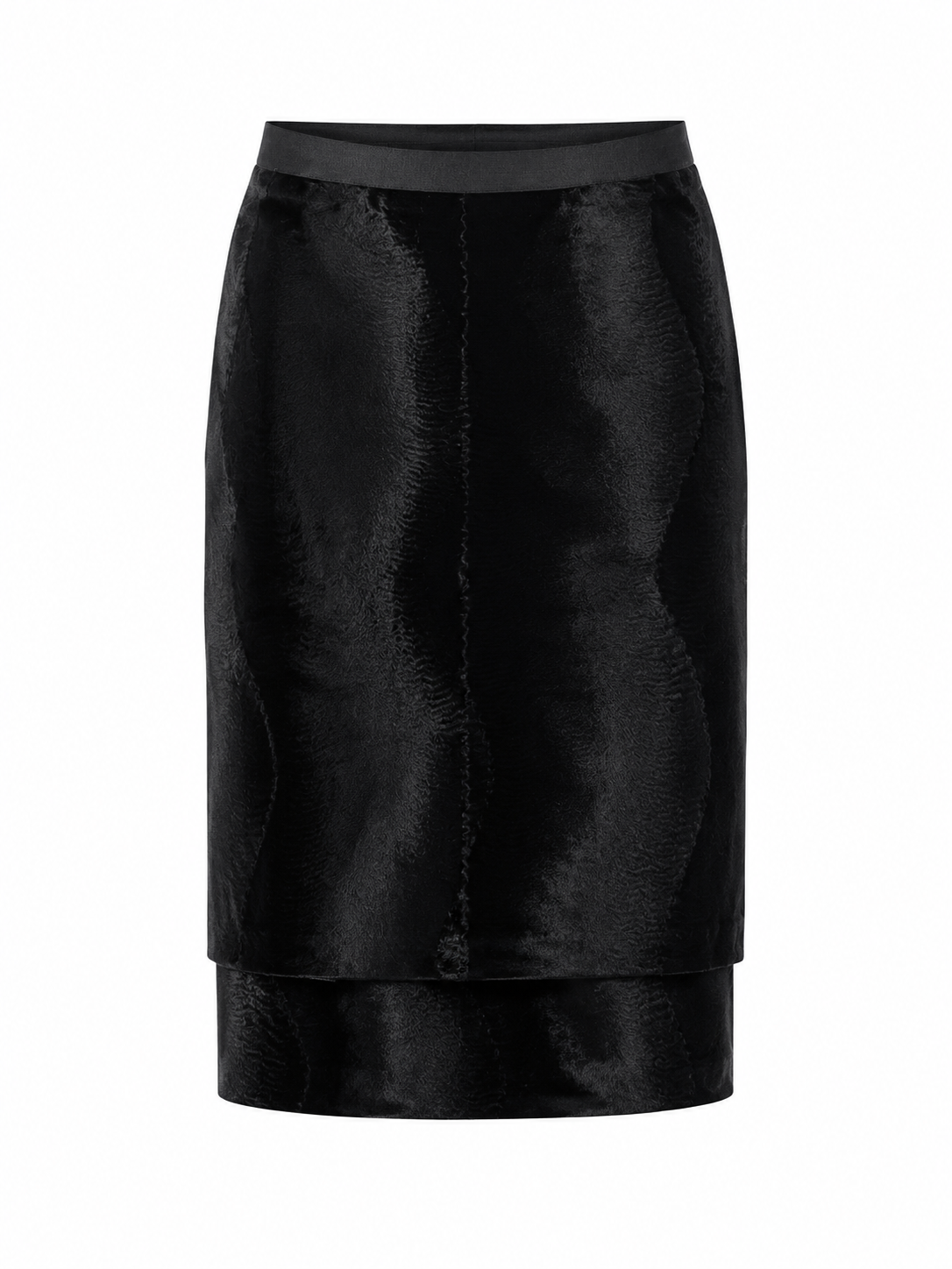 Viktor & Rolf Black Textured Skirt (XS/S)