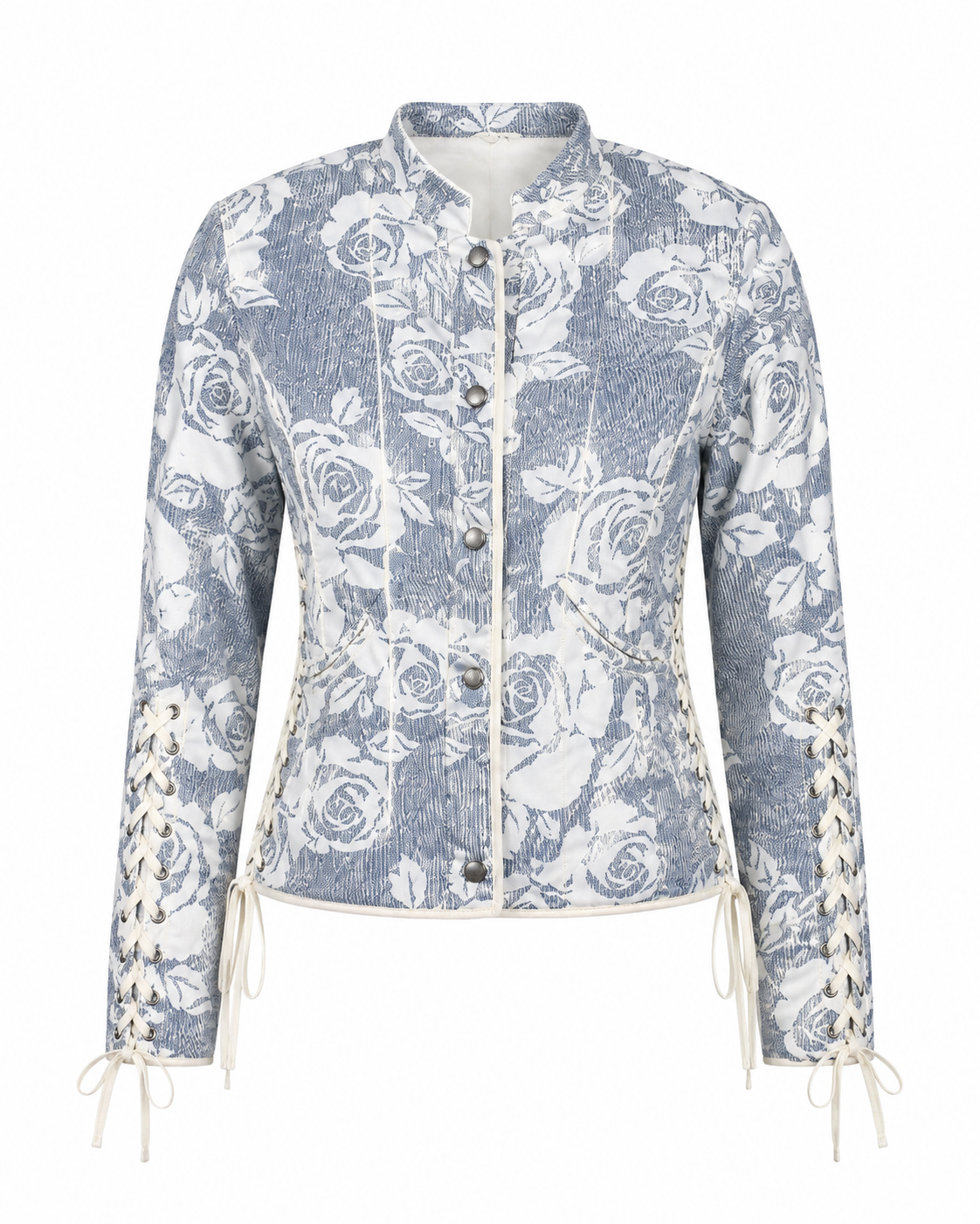 Valentino Garavani Reversible Brocade Padded Blouson Jacket (XS/S)