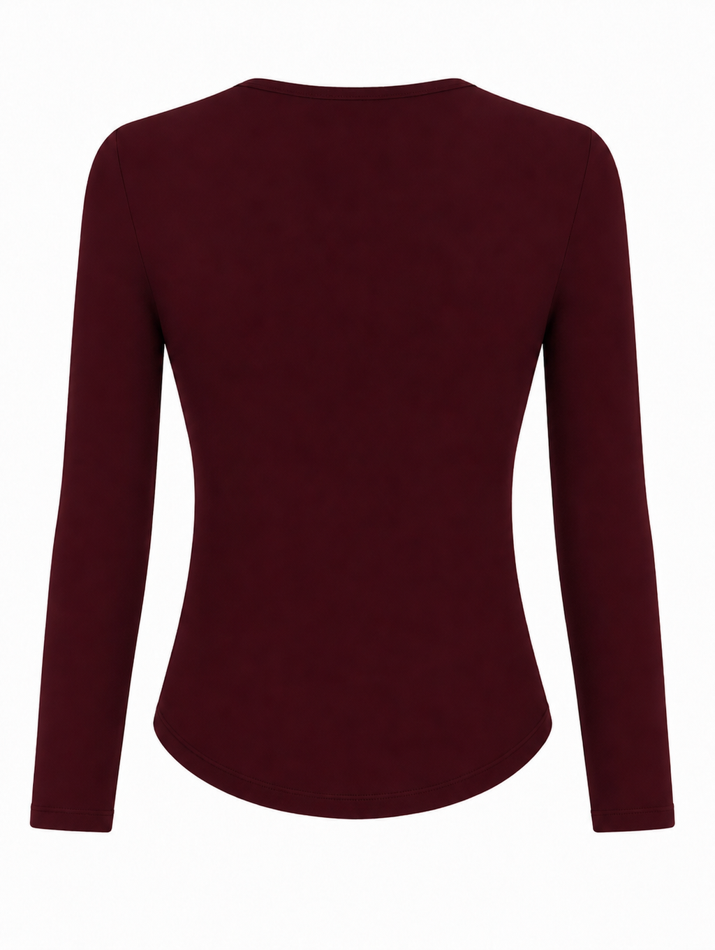 Off Duty Top — Oxblood