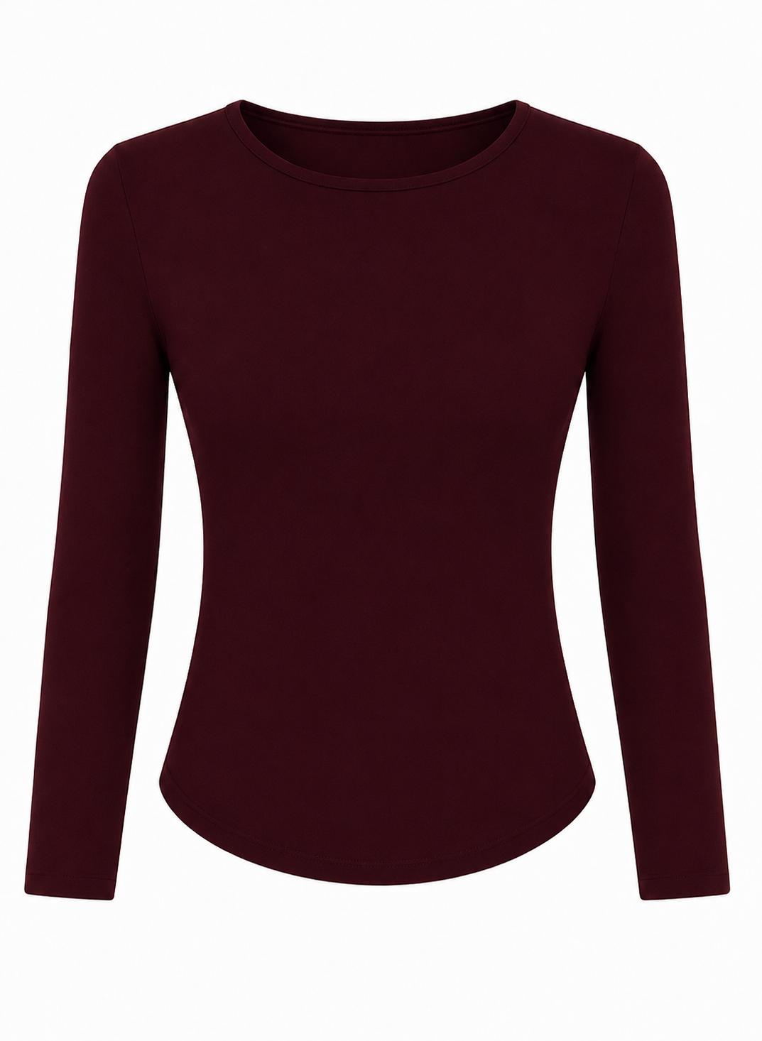 Off Duty Top — Oxblood