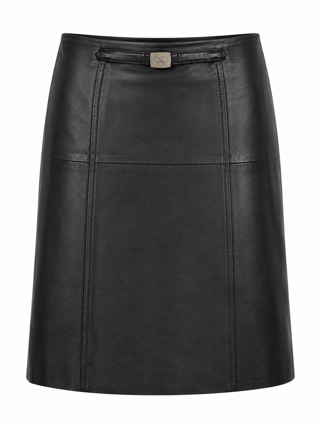Burberry Leather Skirt (XS/S)