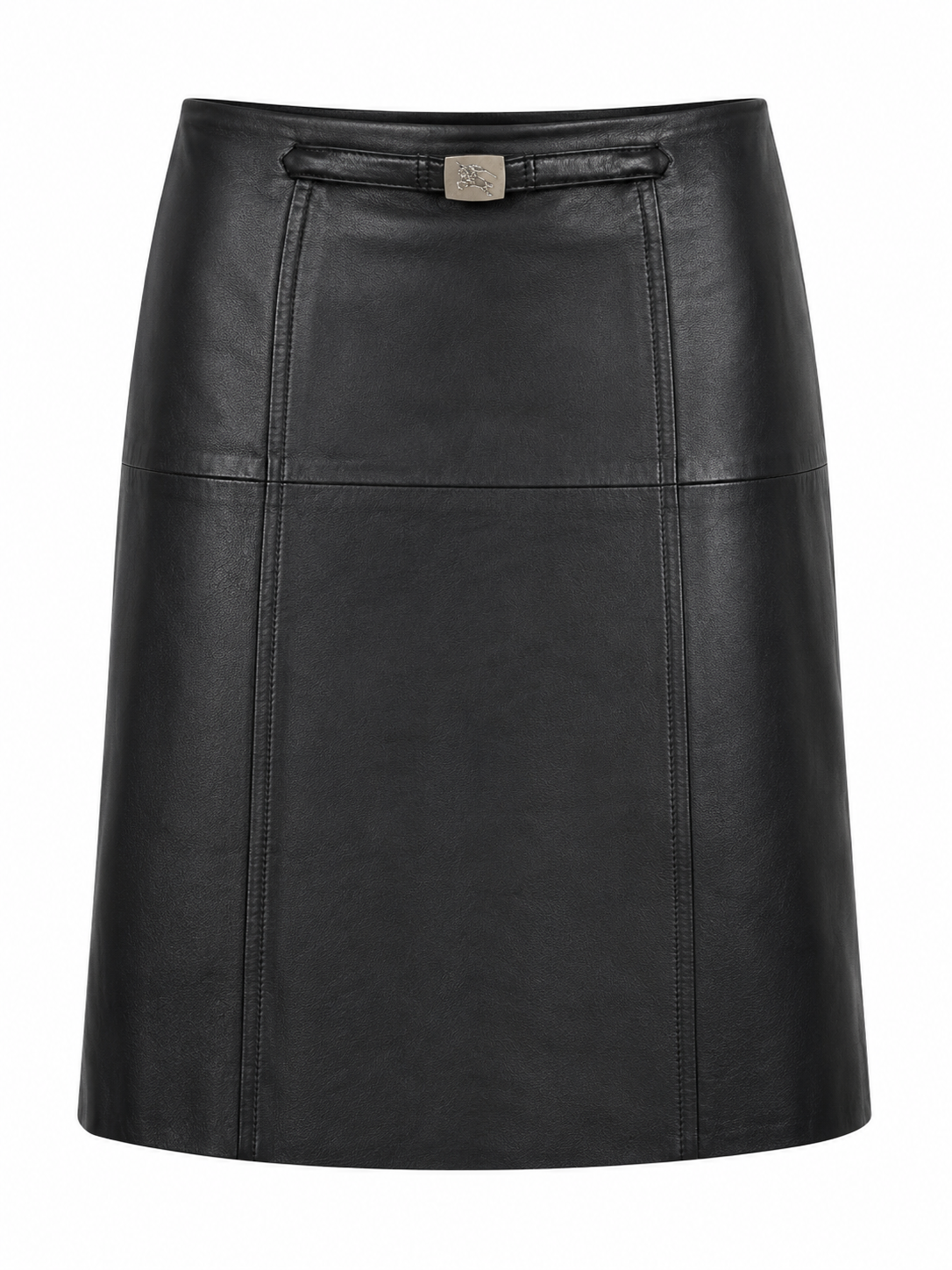 Burberry Leather Skirt (XS/S)