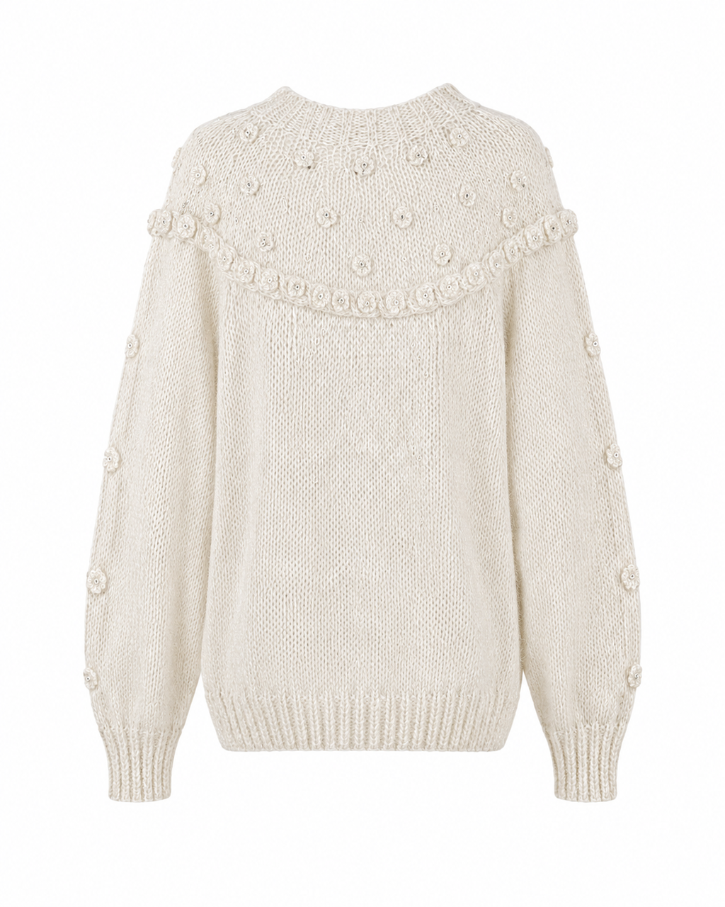 Flower Knit Sweater (XS-L)