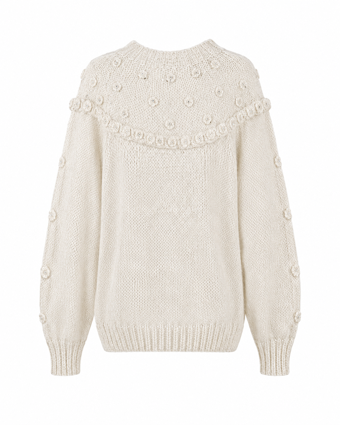 Flower Knit Sweater (XS-L)