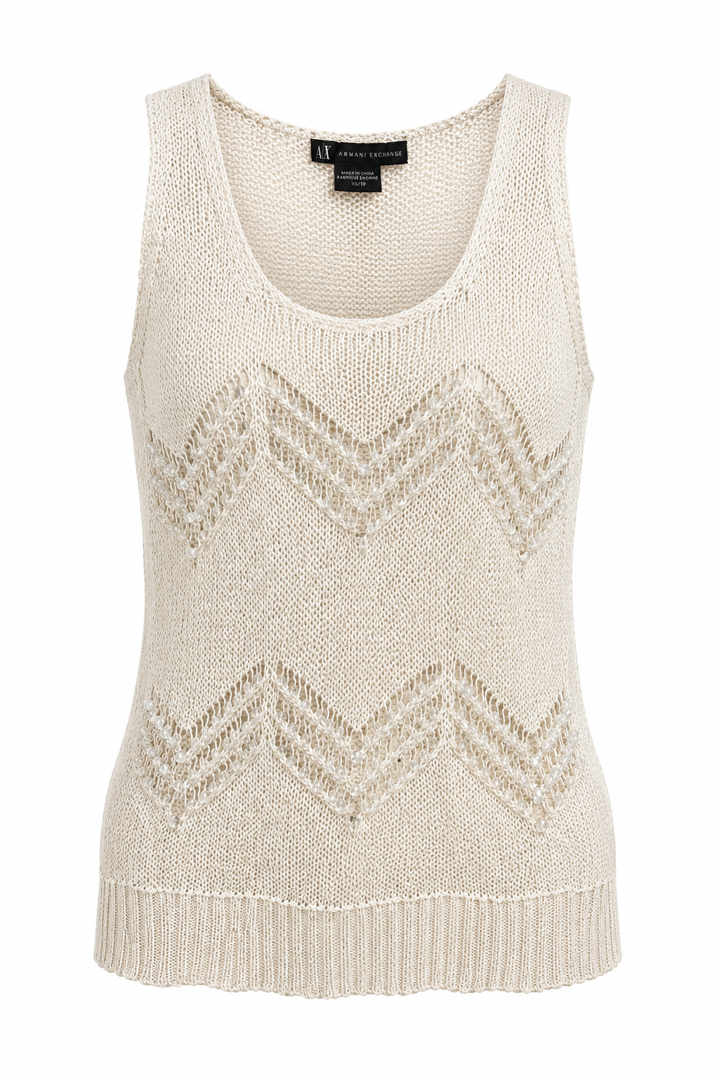 Knit Beaded Top (XS)