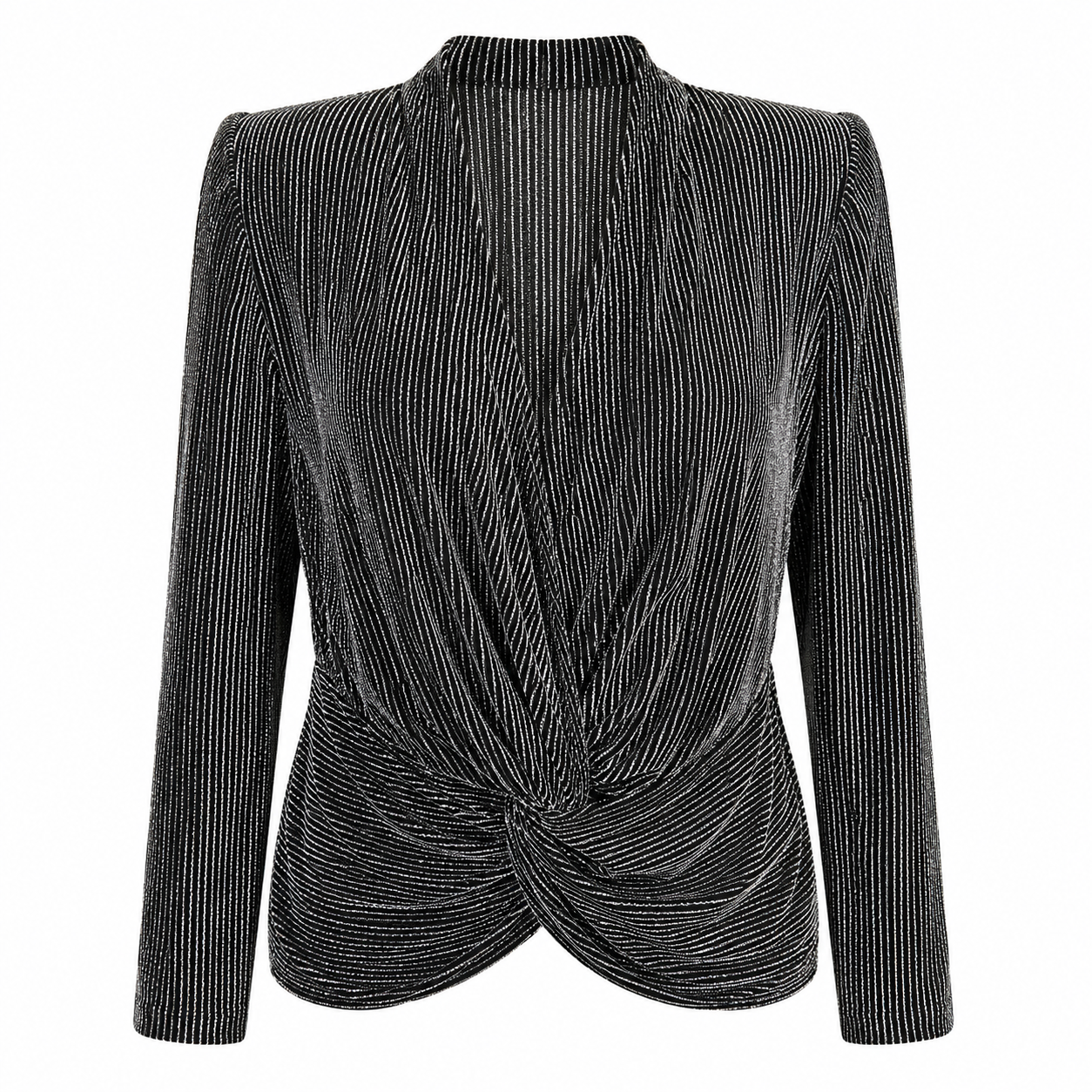 80s Metallic Blouse (16-18)