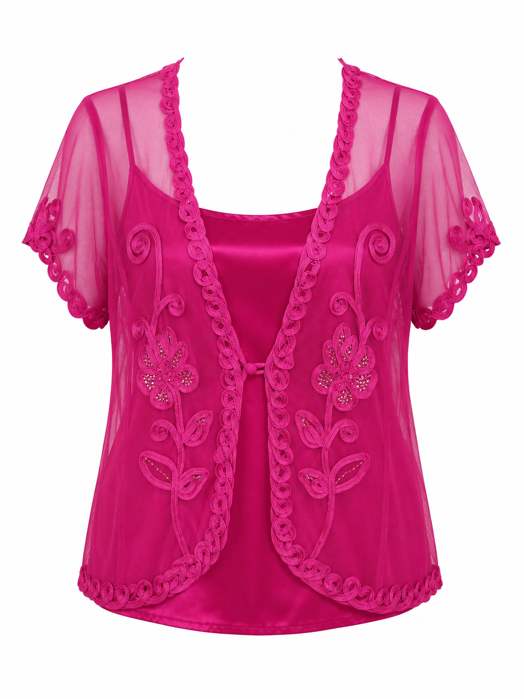 Pink embellished Top (16/18)