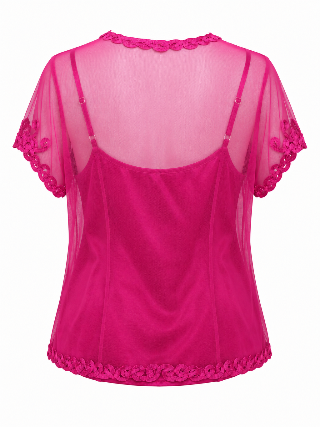 Pink embellished Top (16/18)